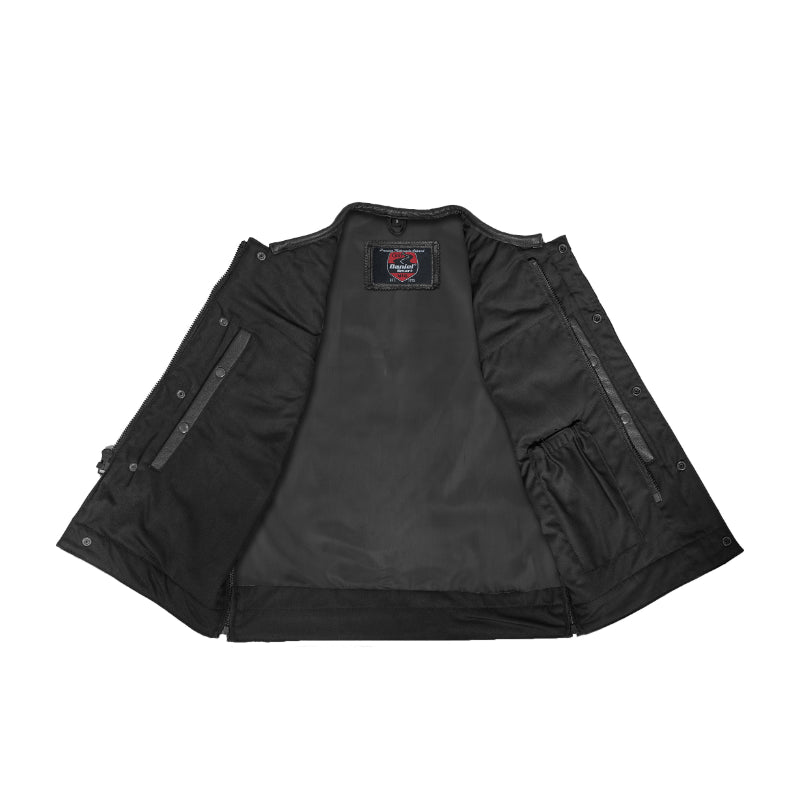 Neo Men's Motorcycle Leather Vest