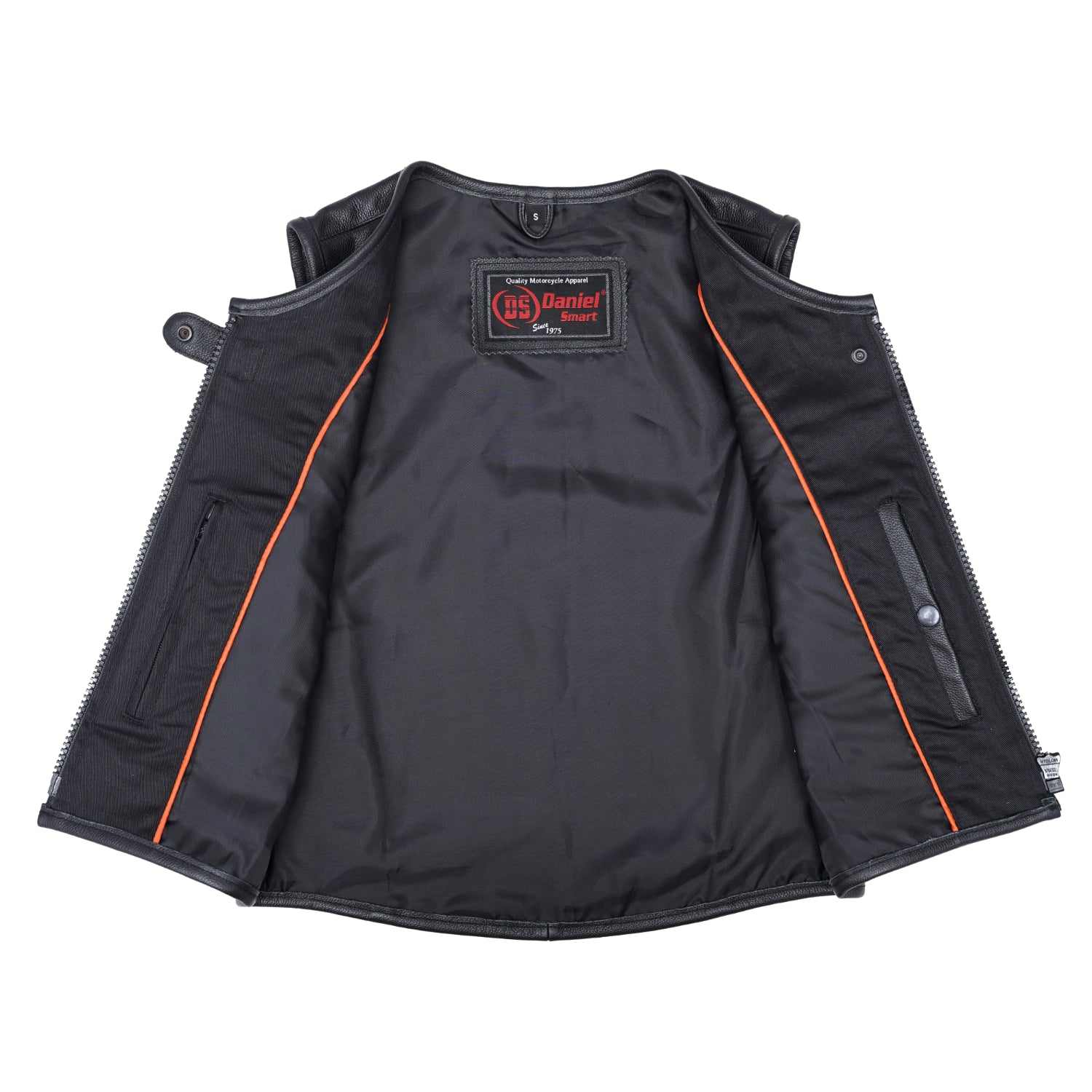 Stealth Women's Leather Motorcycle Vest