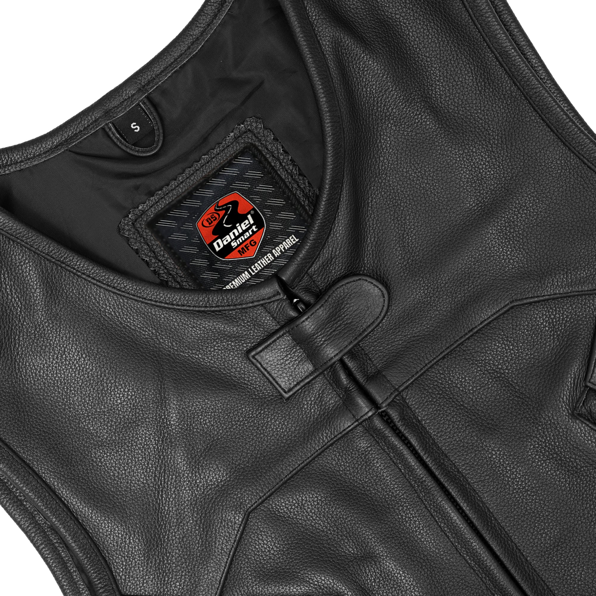 Stealth Women's Leather Motorcycle Vest