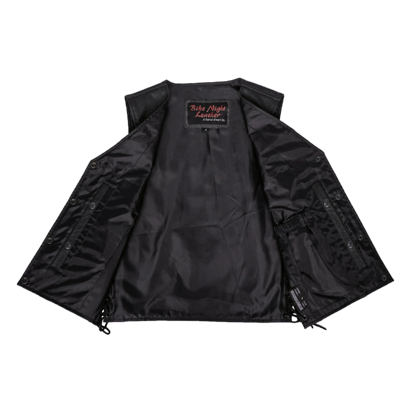 Her Miles Women's Leather Motorcycle Vest
