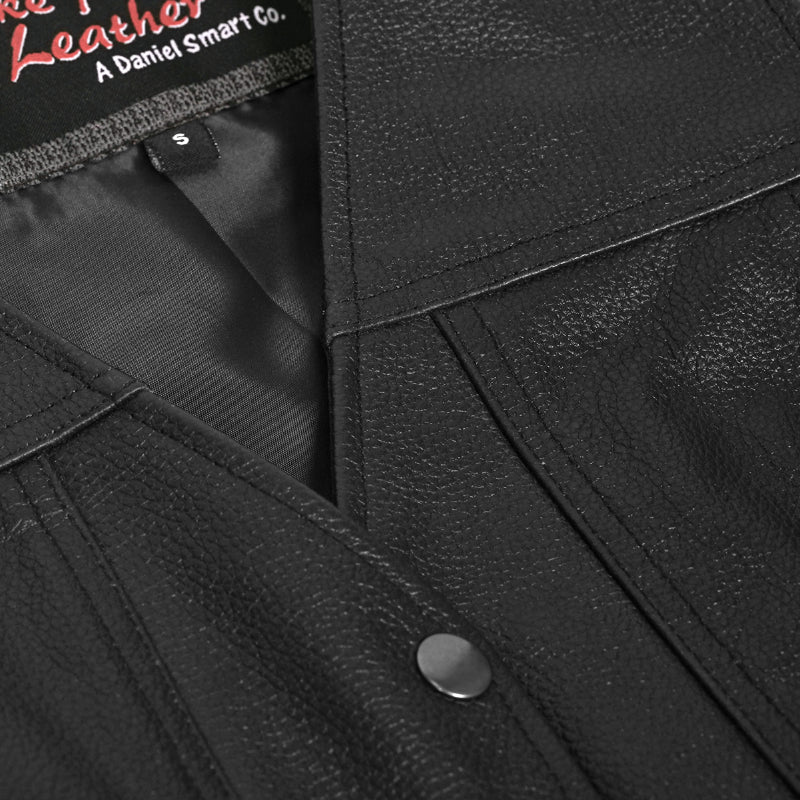 Her Miles Women's Leather Motorcycle Vest