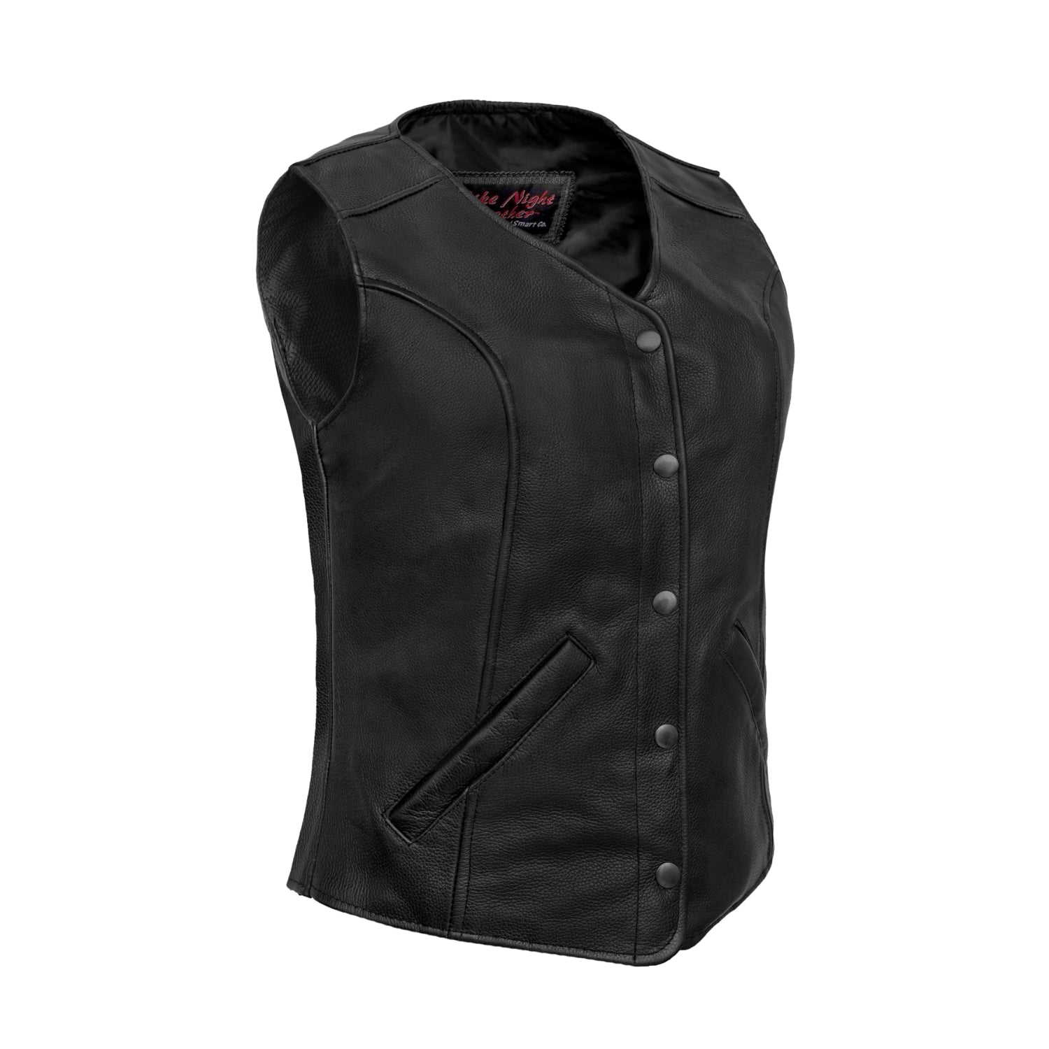 Glide™ Women's Leather Motorcycle Vest