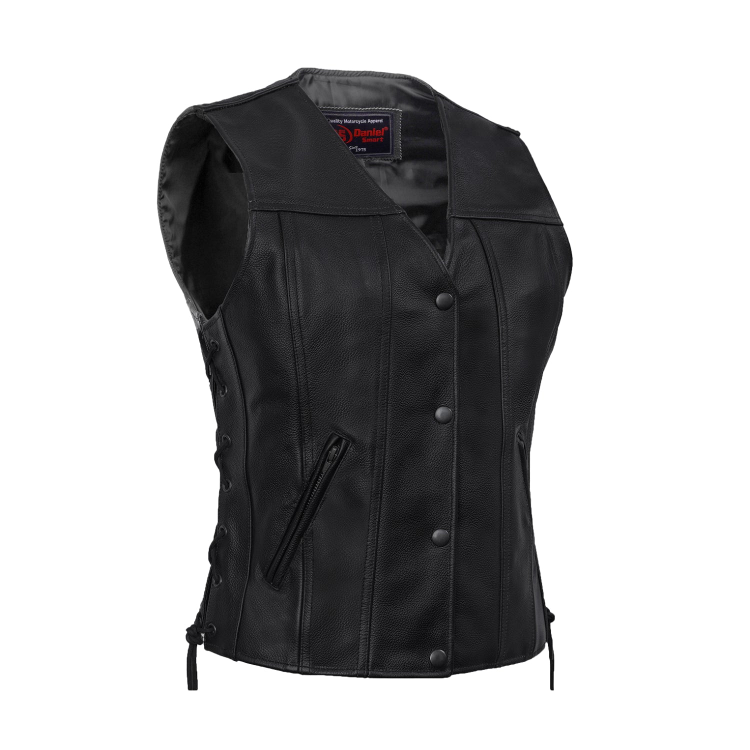 Swift™ Women's Leather Motorcycle Vest