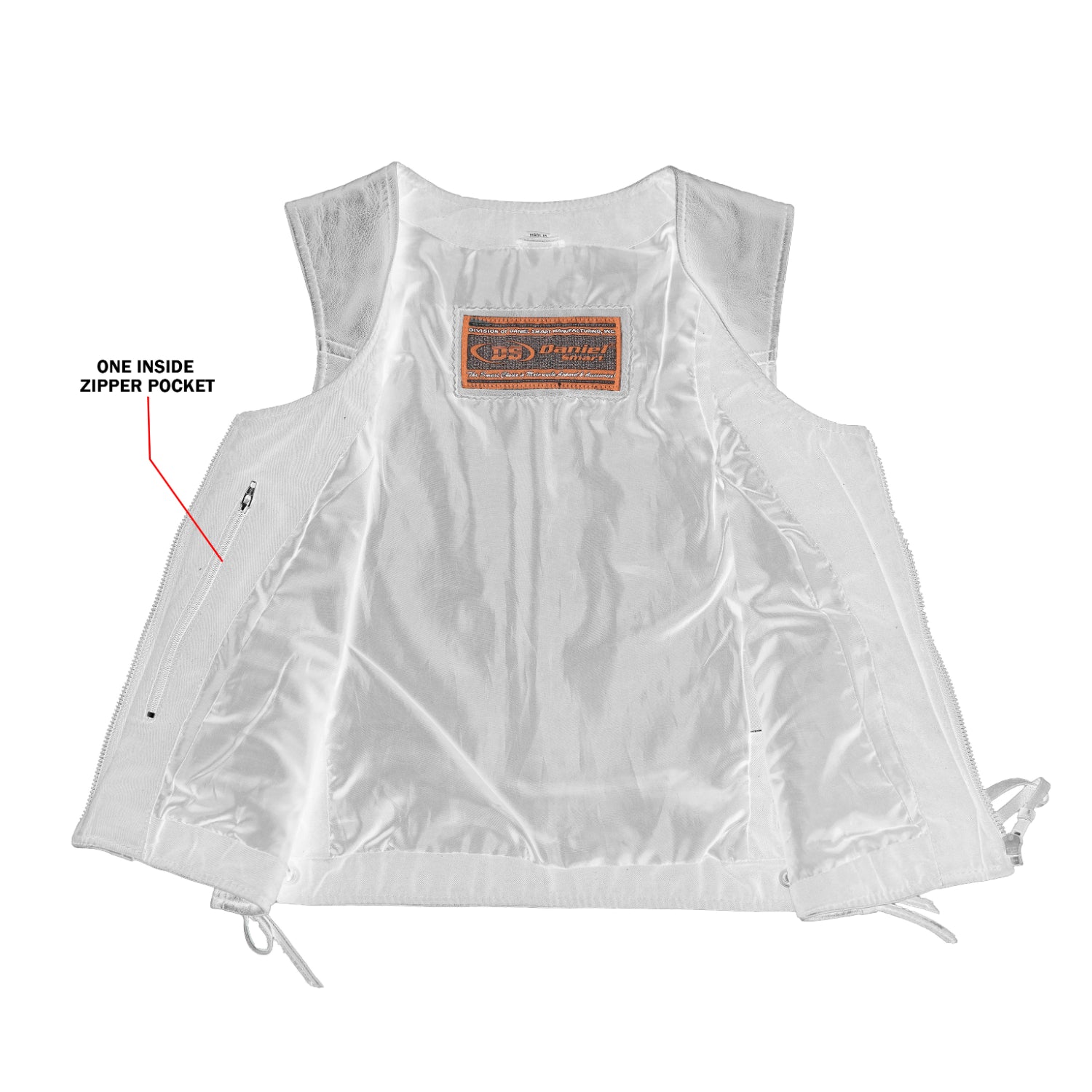 Raven™ Women's Leather Motorcycle Vest