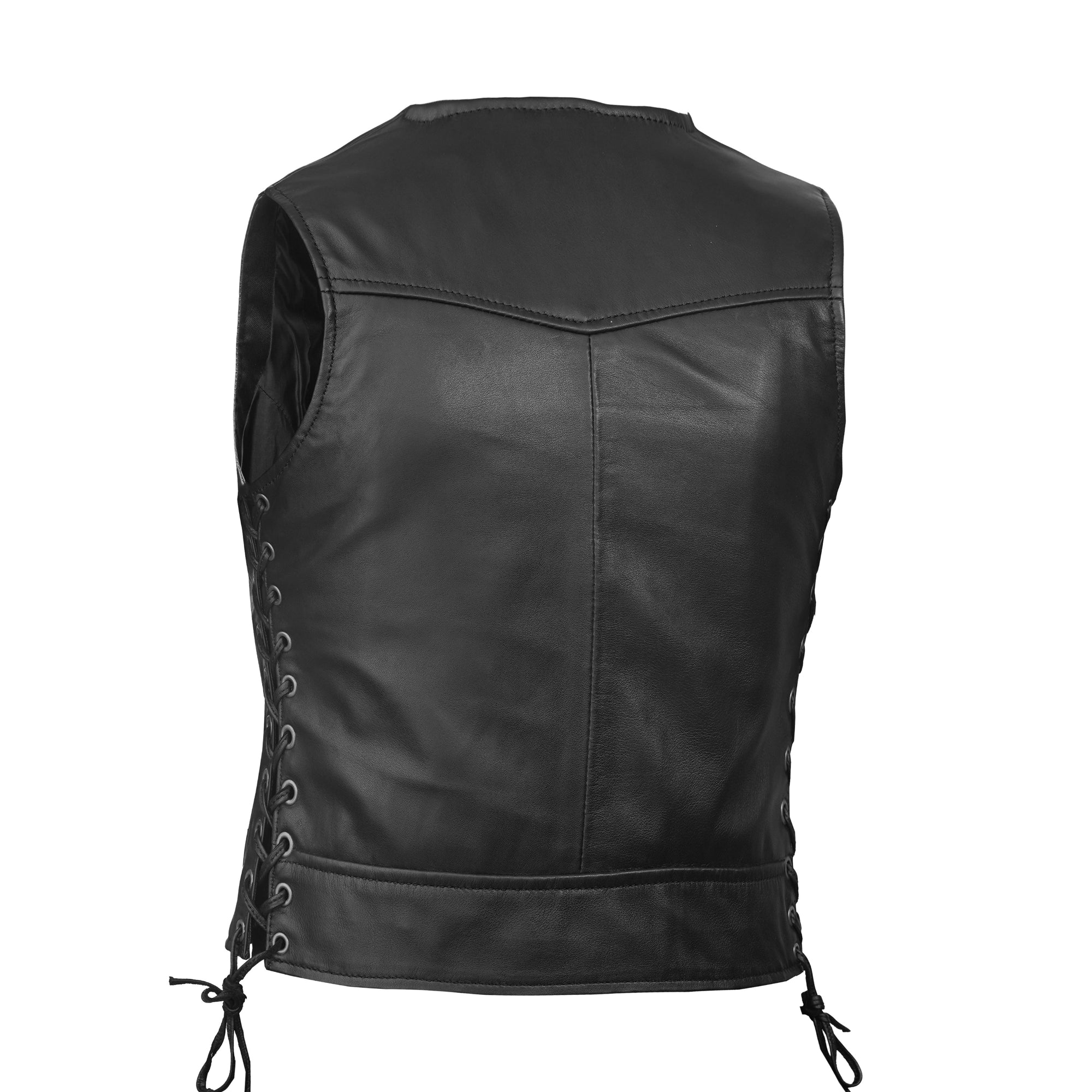 Feather - Women's Leather Motorcycle Vest