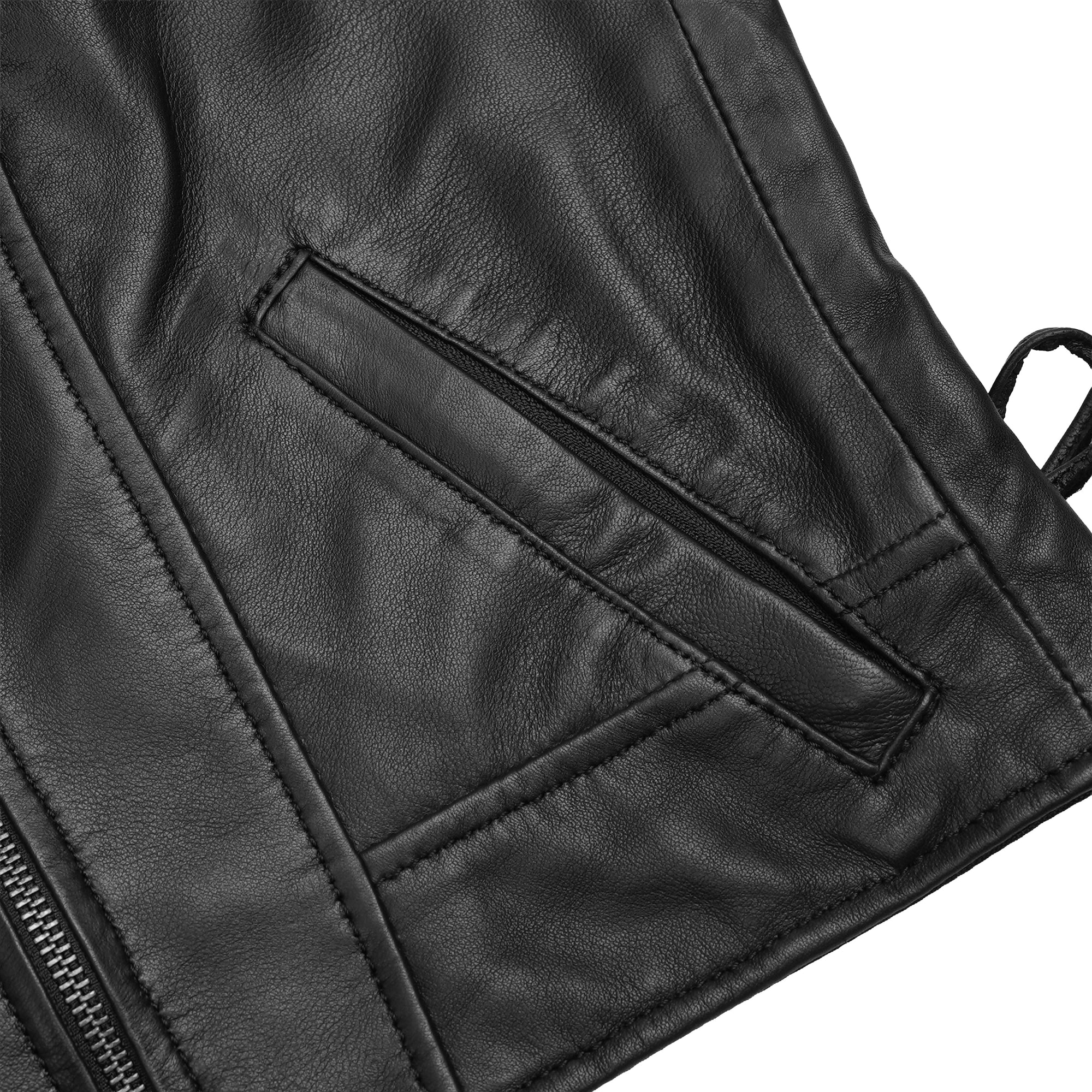 Feather - Women's Leather Motorcycle Vest