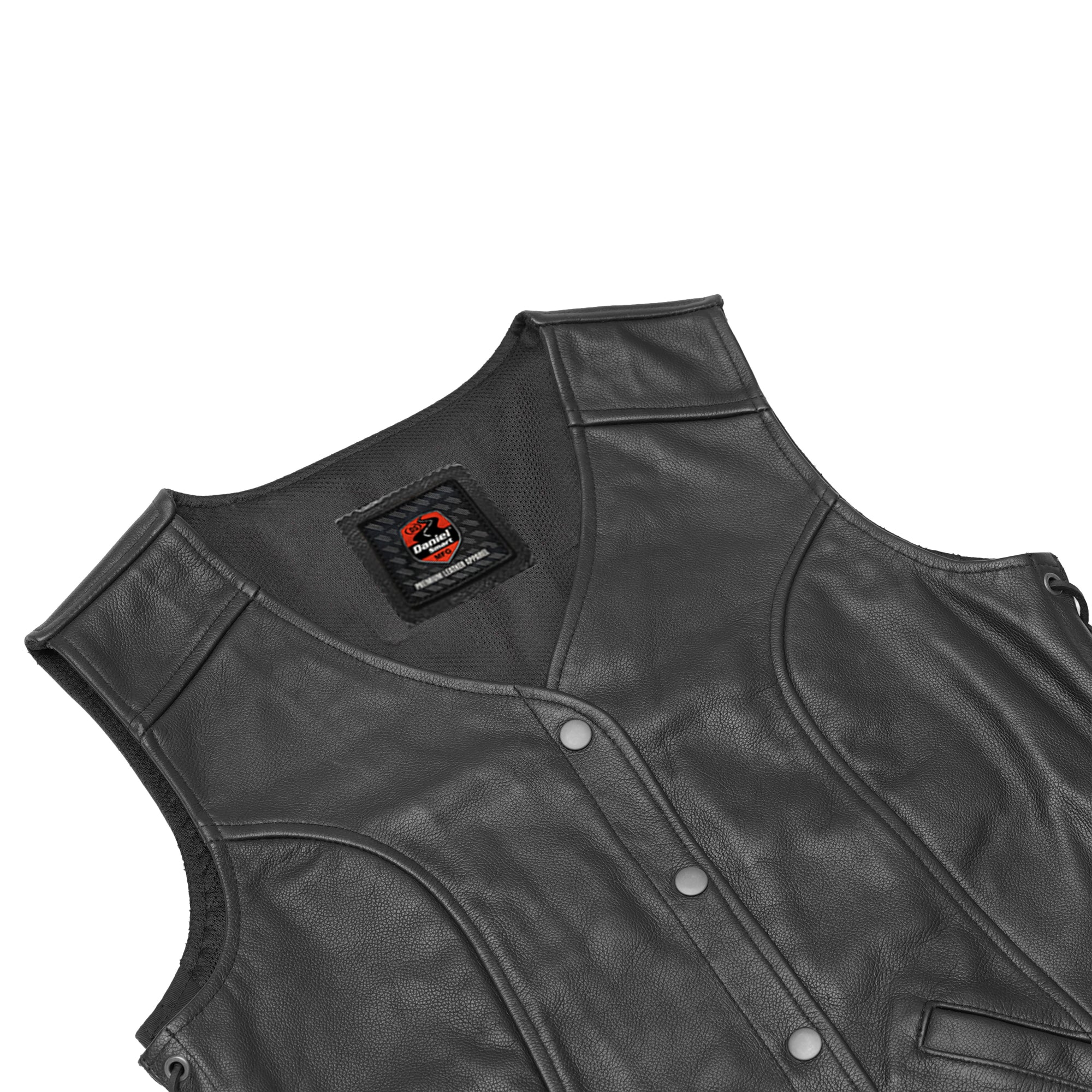 Regal Women's Leather Motorcycle Vest