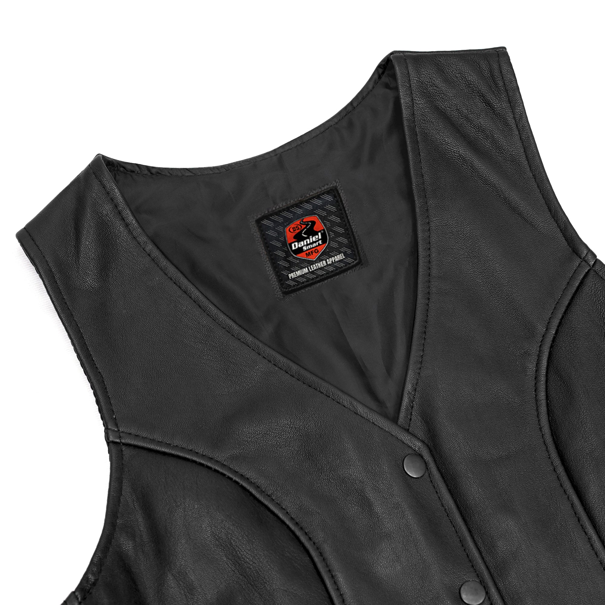 Essence Women's Leather Motorcycle Vest