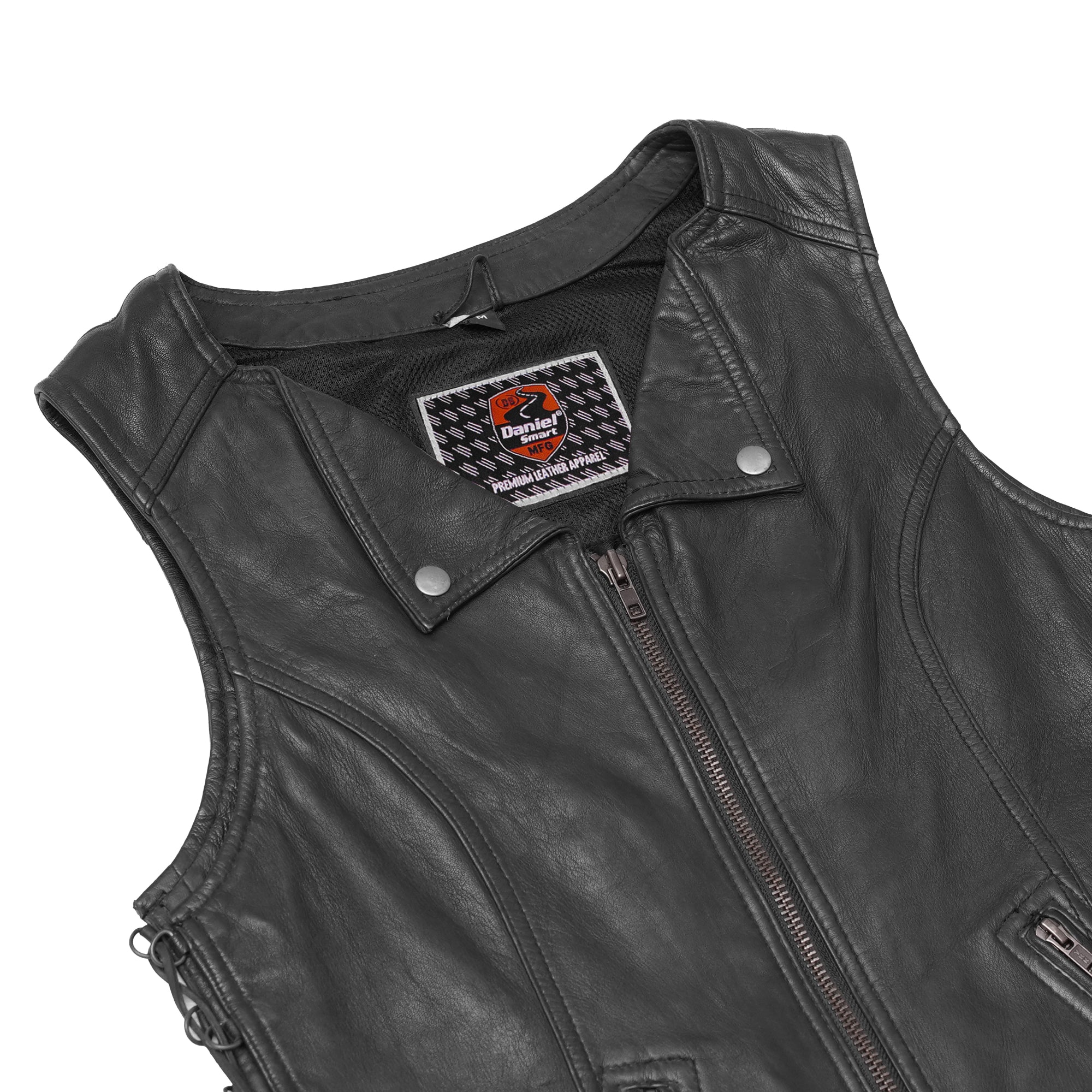 Fashionista Women's Leather Motorcycle Vest