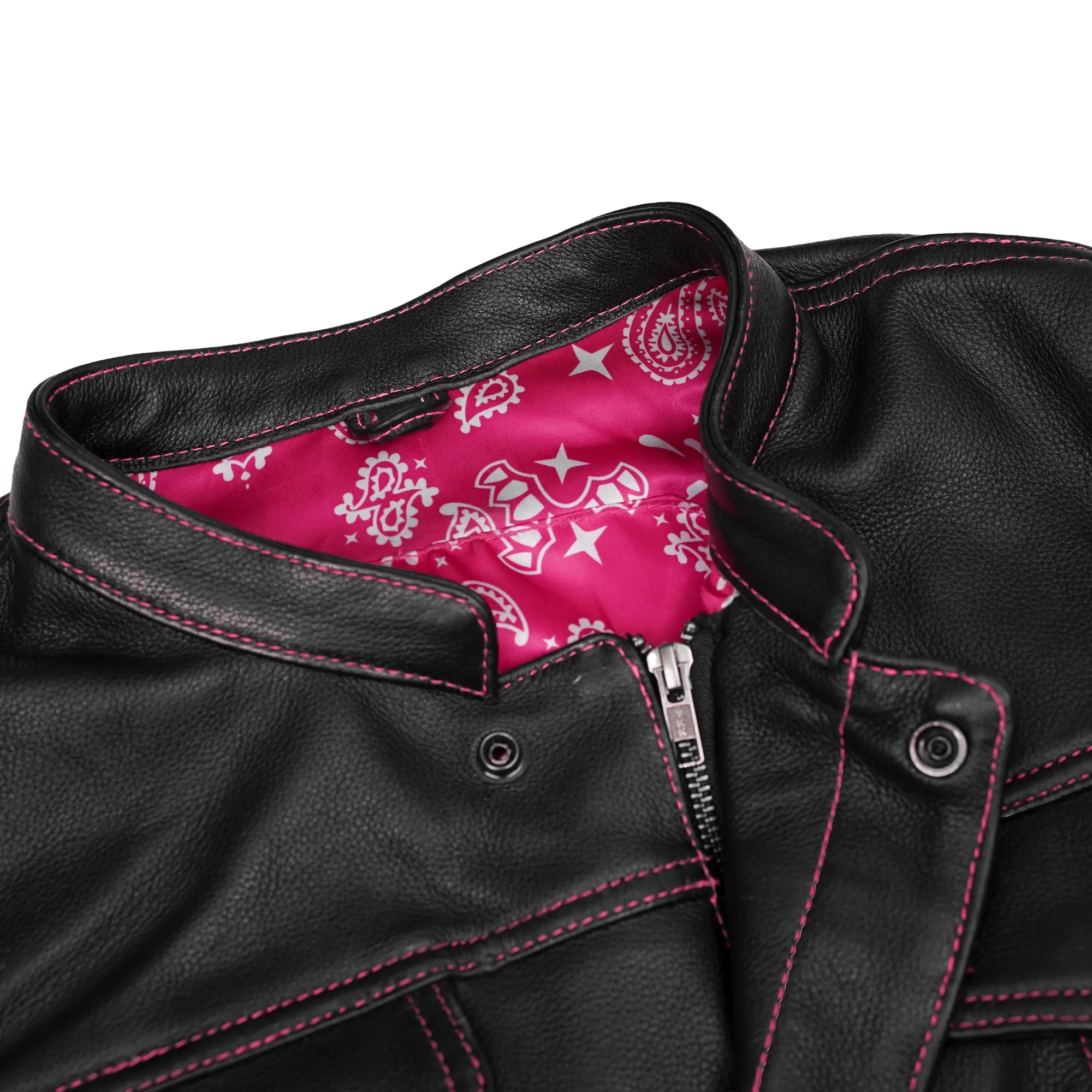 Orchid™ Women's Leather Motorcycle Vest
