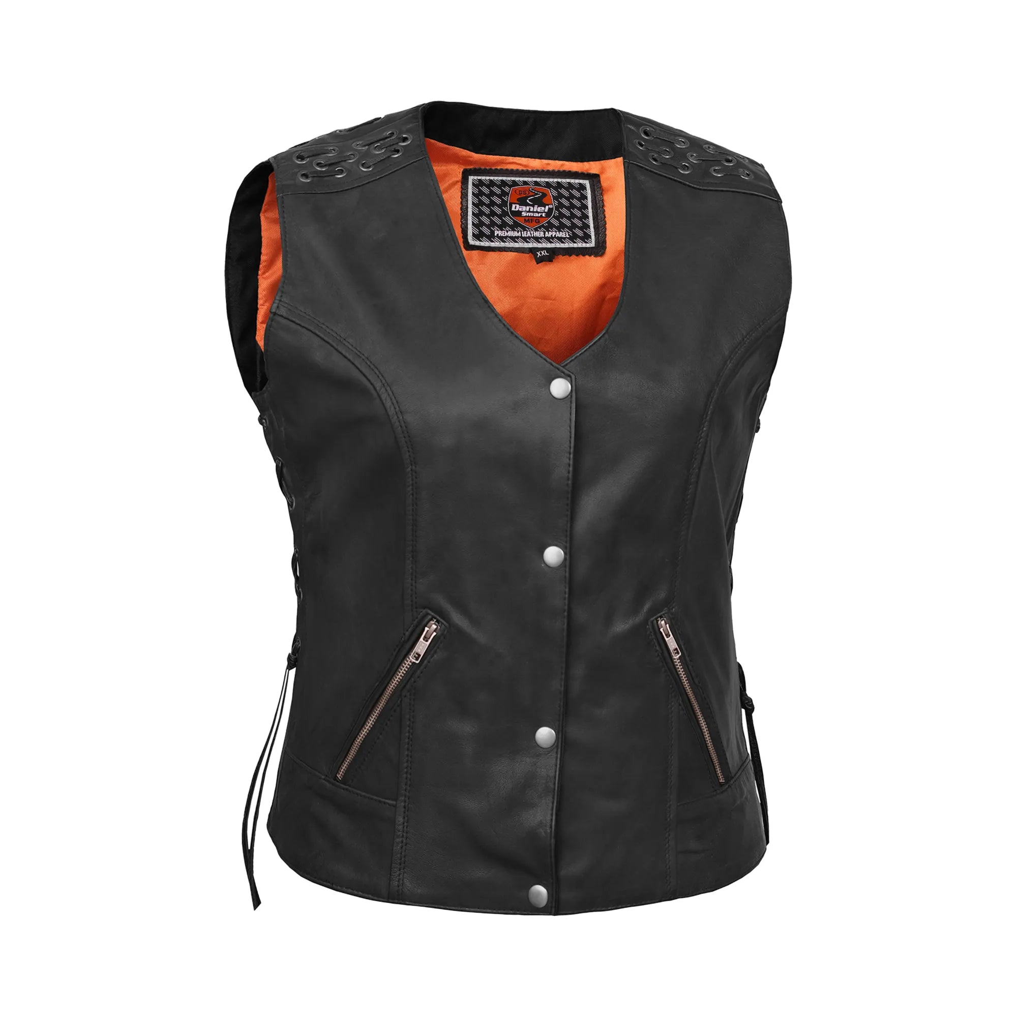 Valkyrie Women's Leather Motorcycle Vest