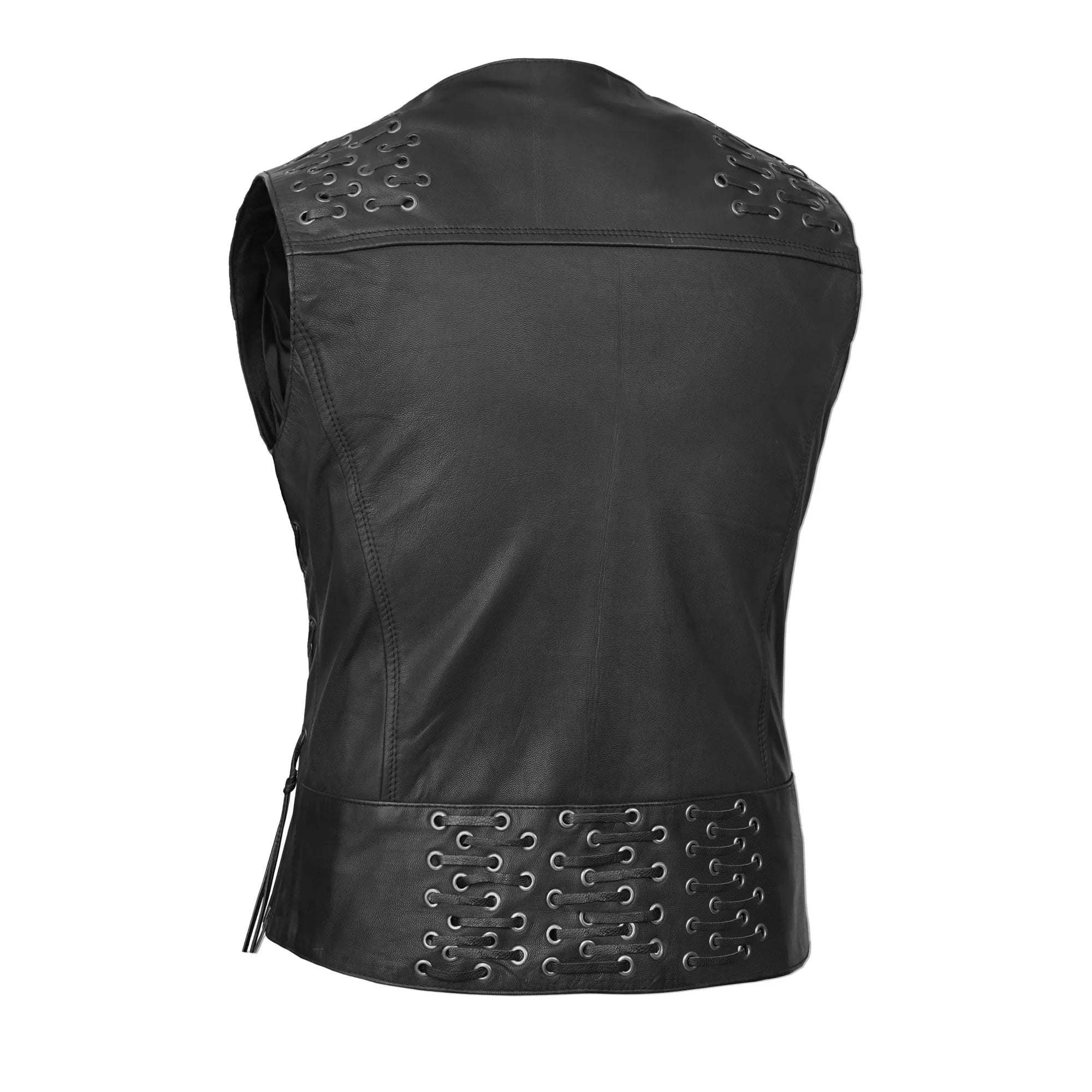 Valkyrie Women's Leather Motorcycle Vest