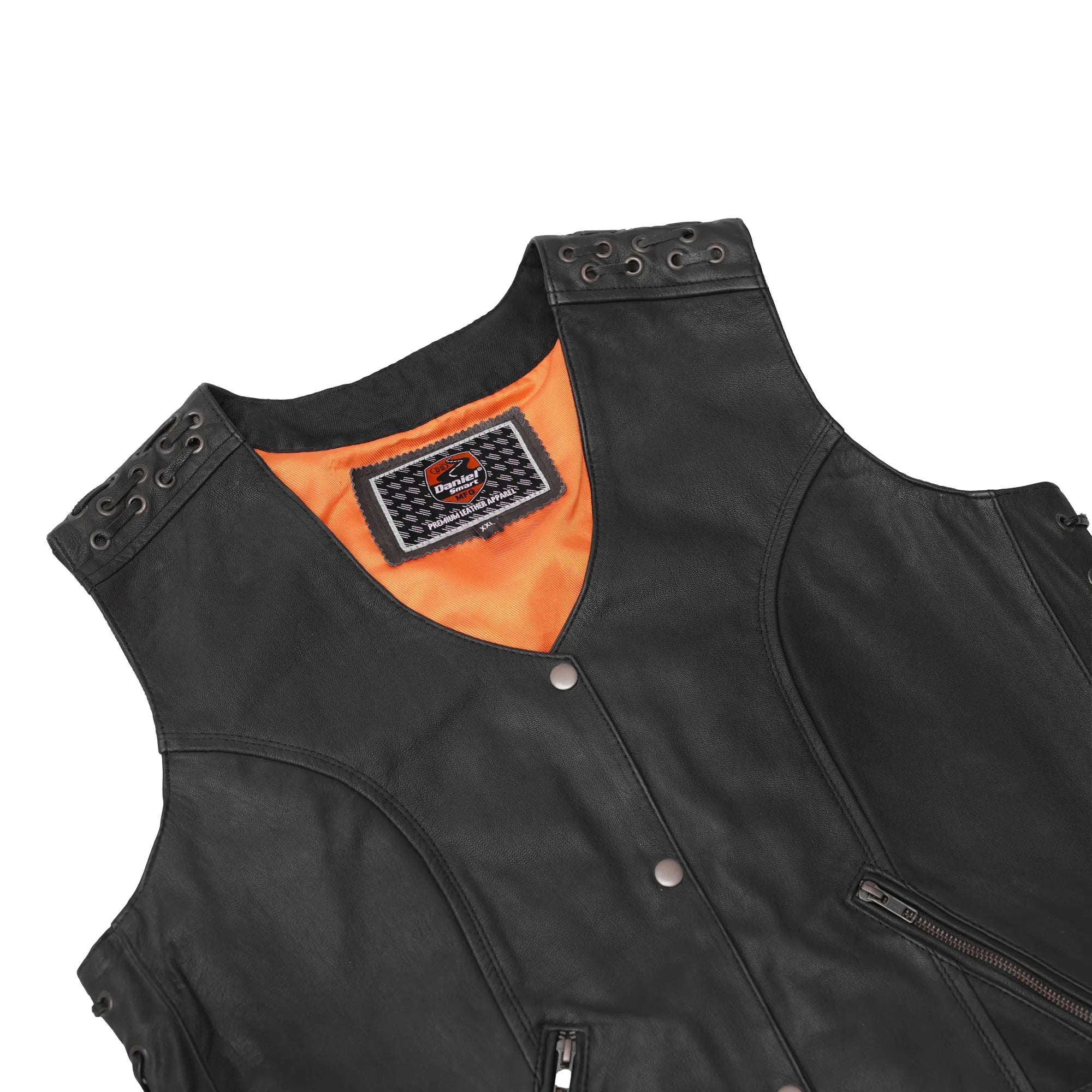 Valkyrie Women's Leather Motorcycle Vest
