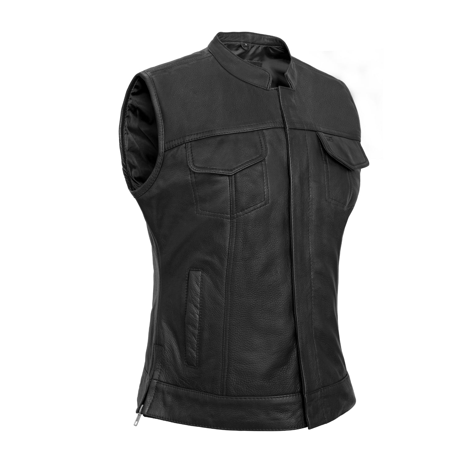 Myst Women's Leather Motorcycle Vest Myst Women's Leather Motorcycle Vest