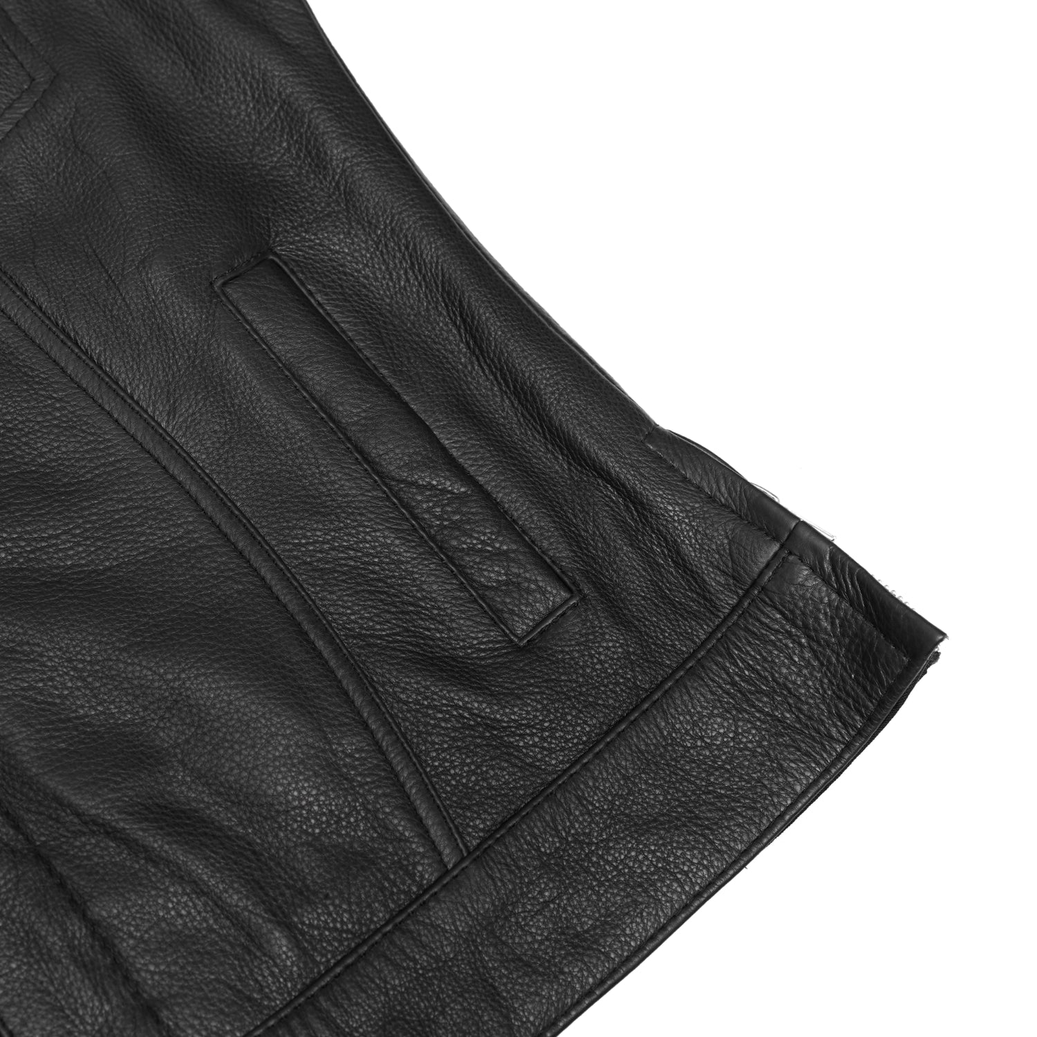 Myst Women's Leather Motorcycle Vest