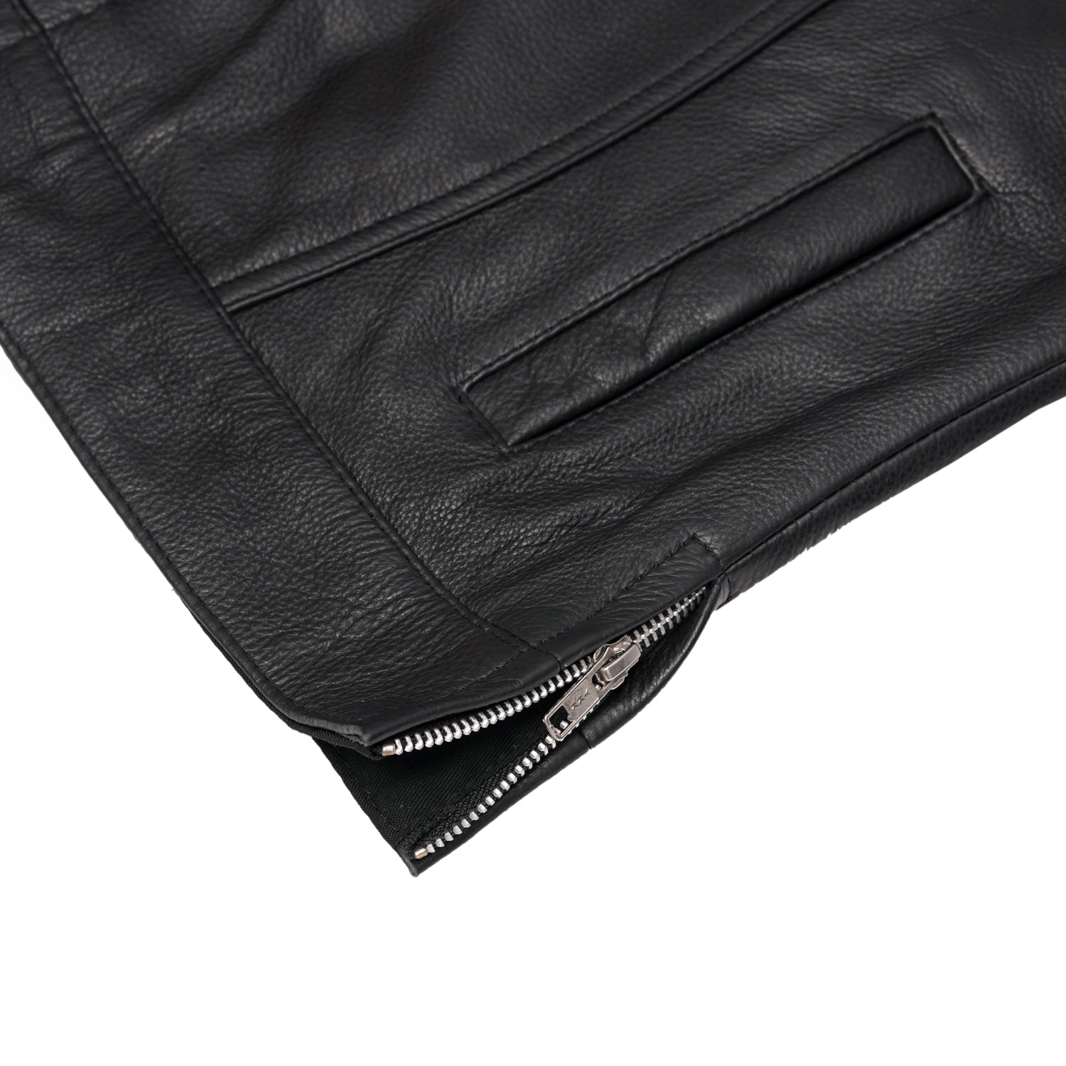 Myst Women's Leather Motorcycle Vest