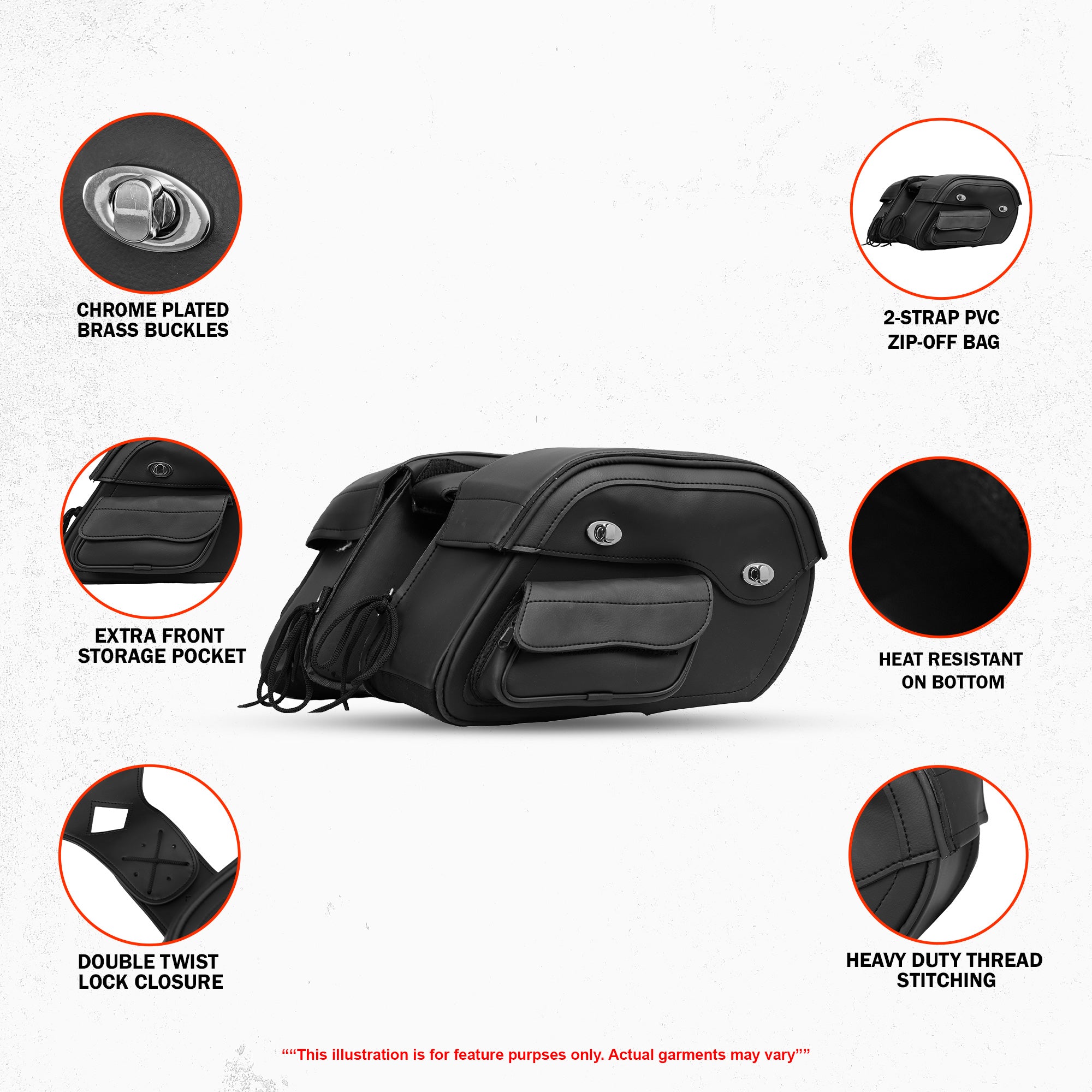 RoadSaddle - Two-Strap Saddle Bag