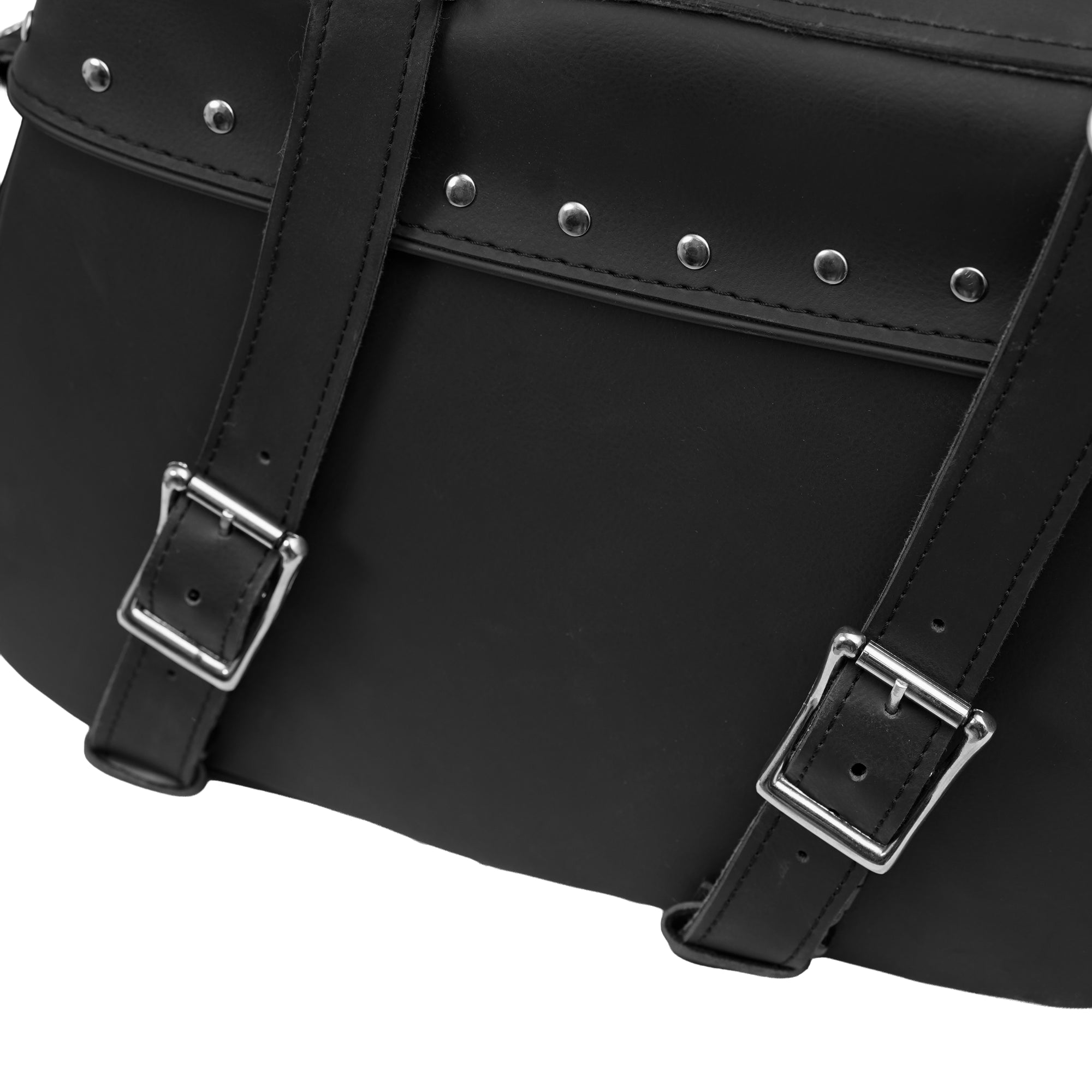 Voyager - Two-Strap Saddle Bag w/ Studs