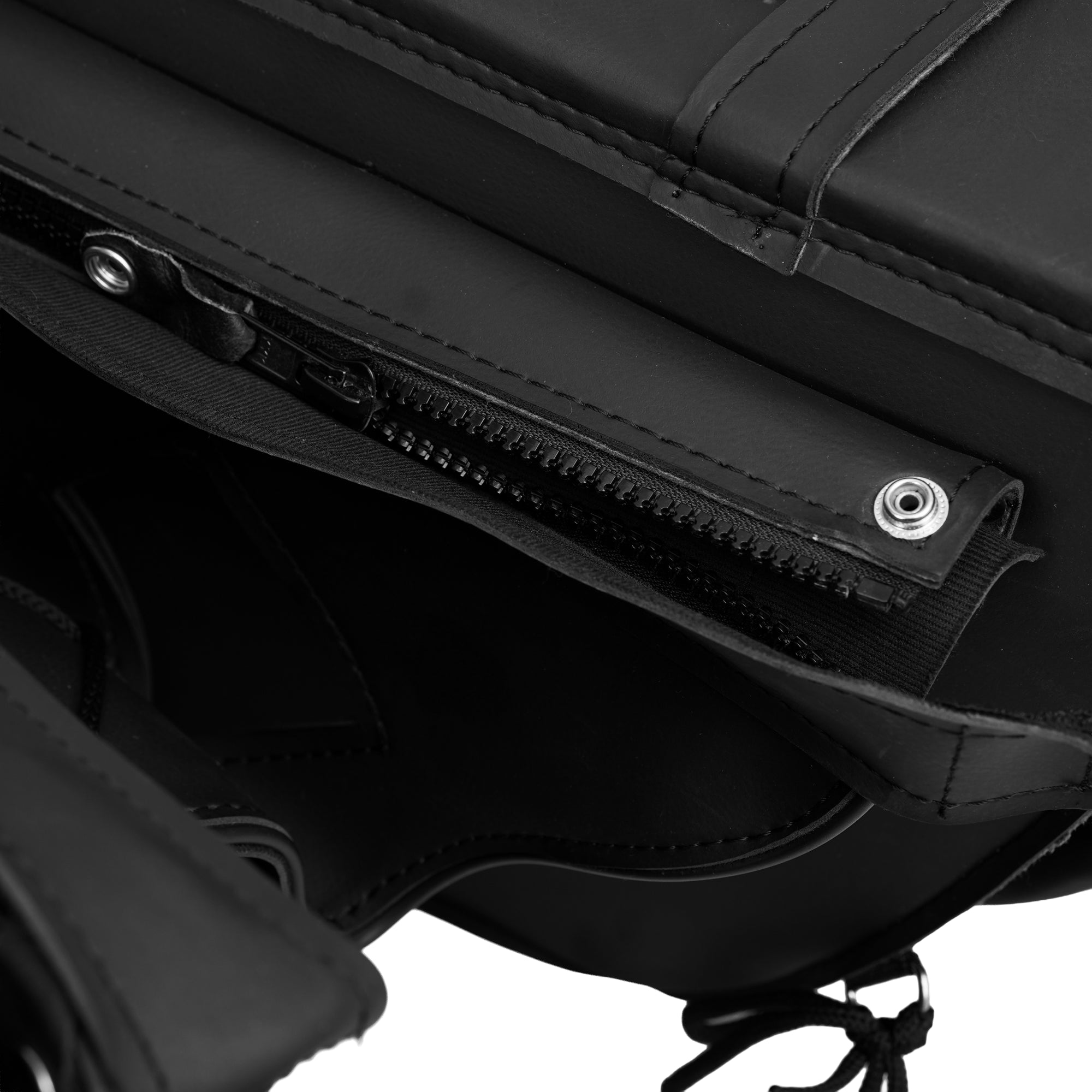 Voyager - Two-Strap Saddle Bag w/ Studs