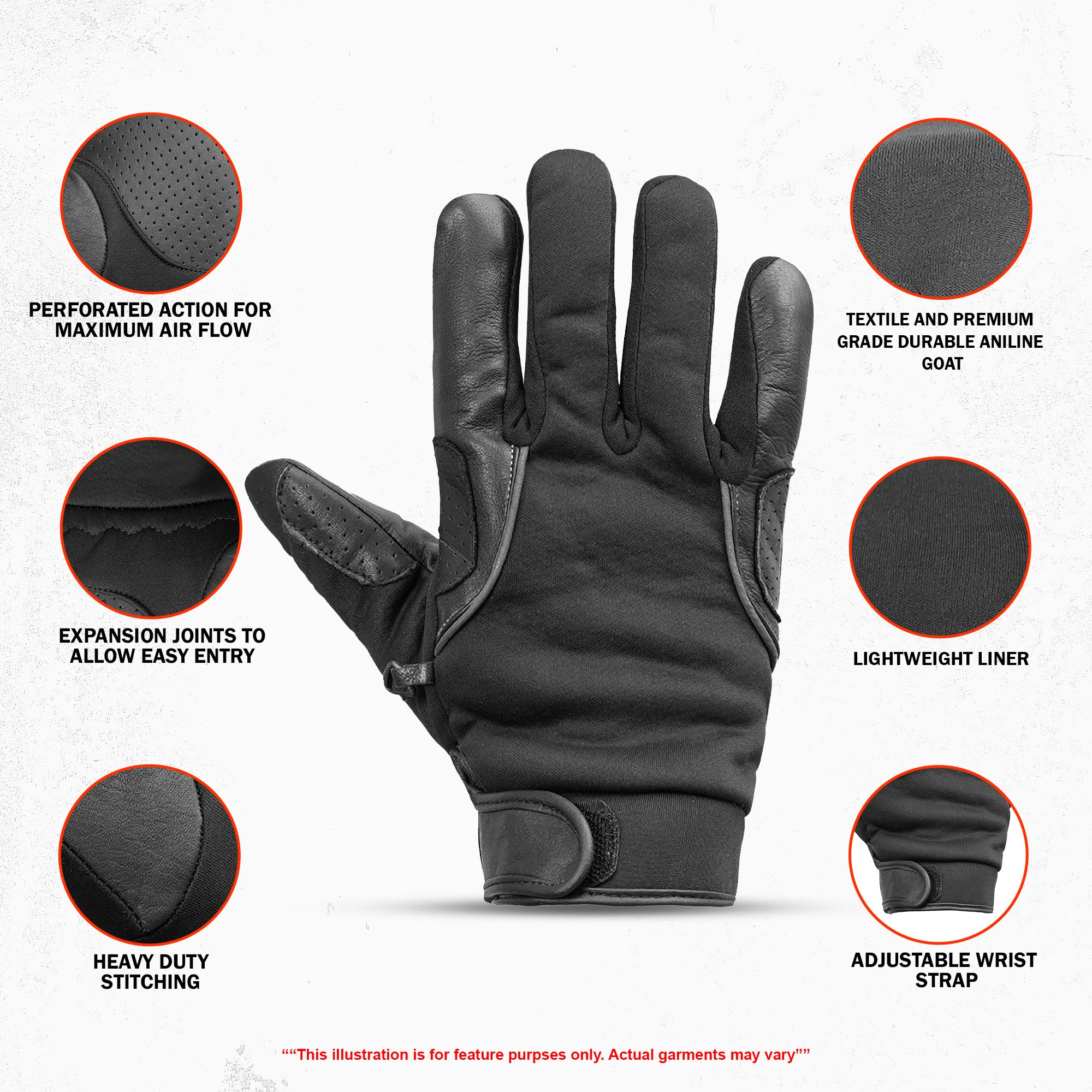 AeroSport Glide - Men's Lightweight Gloves