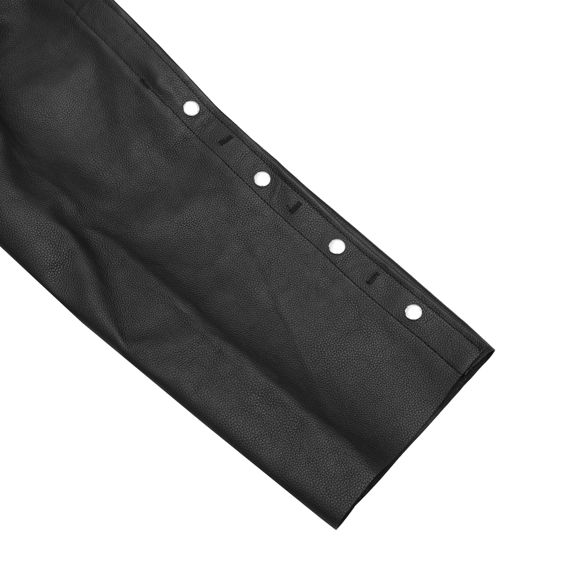 Silver Streak™ Unisex Motorcycle Leather Chaps
