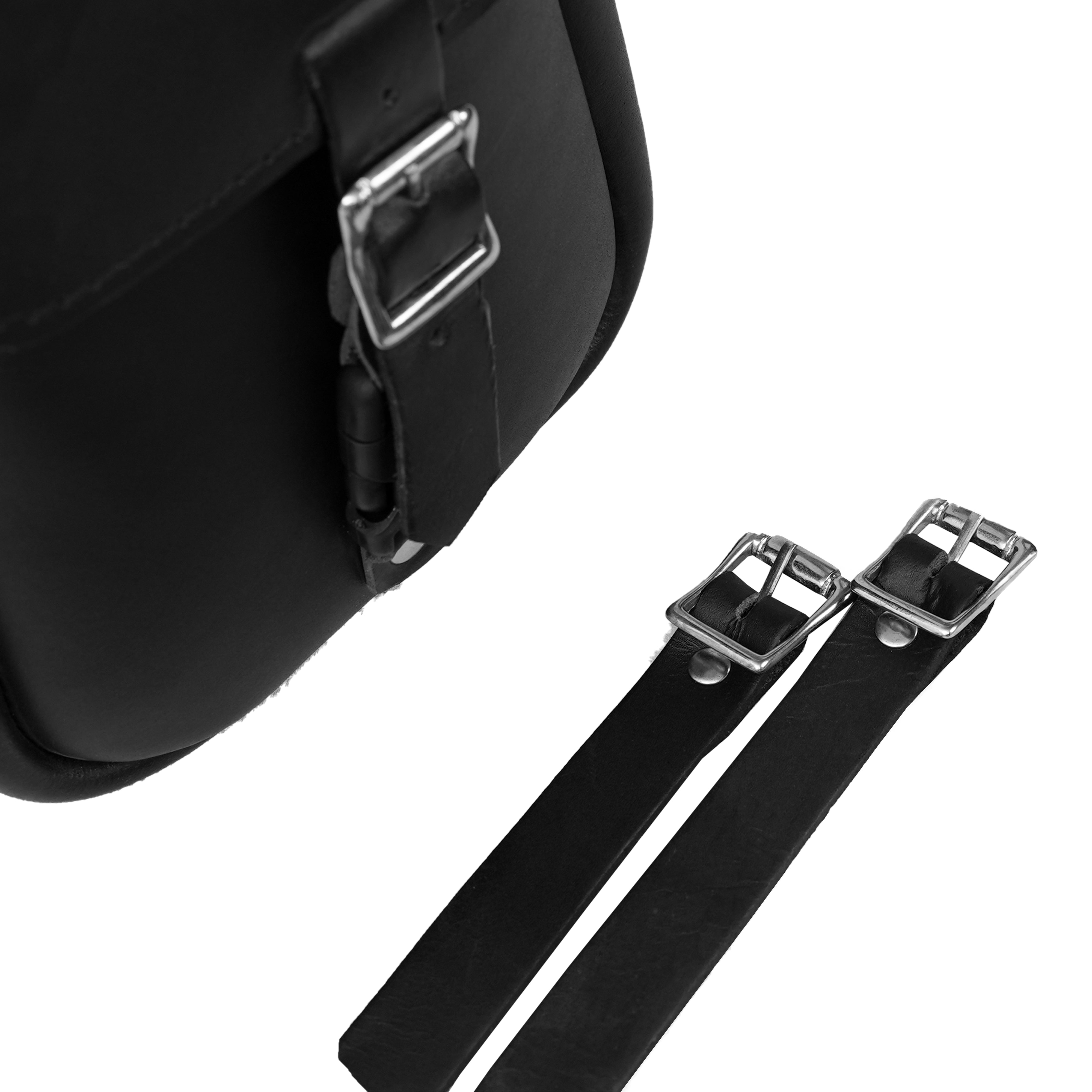 IronBarrel - Premium Leather Large Tool Bag for Sissybar