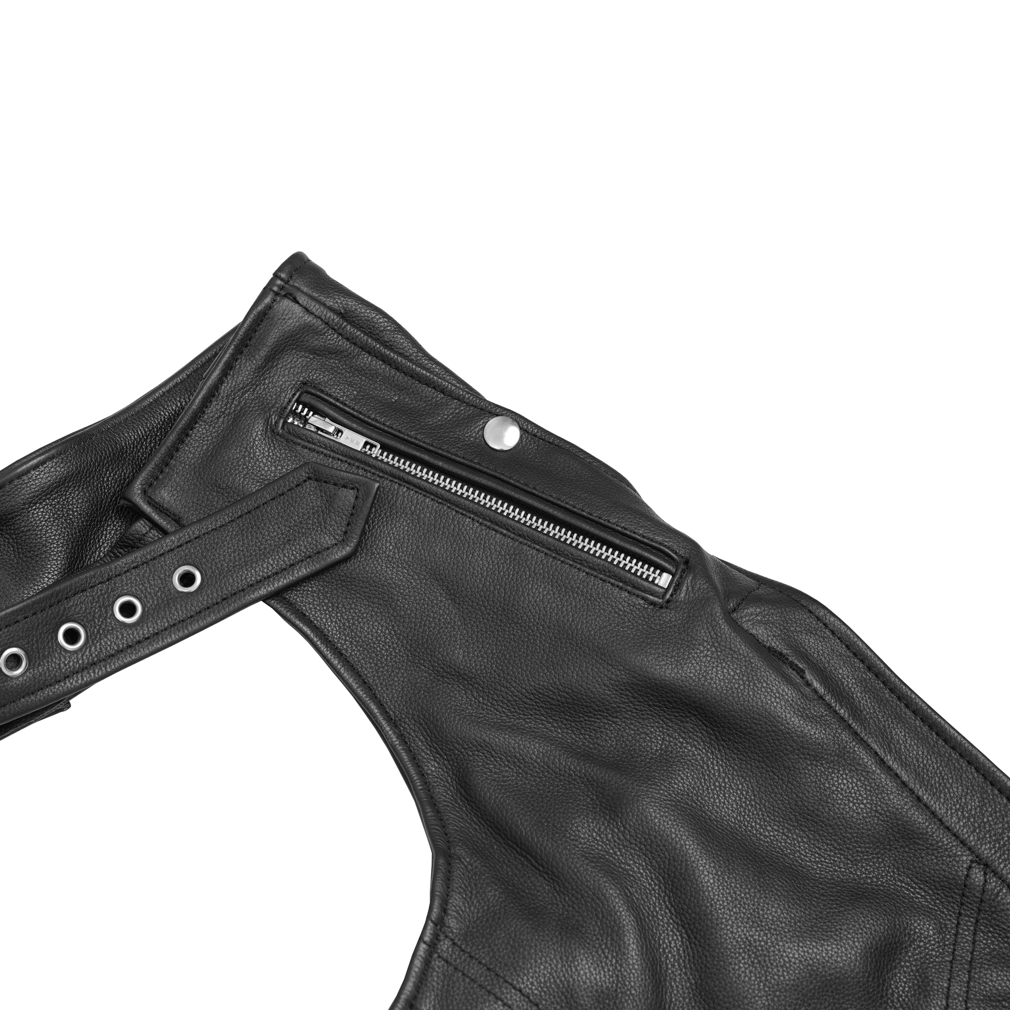 Skyline Rider Unisex Motorcycle Leather Chaps