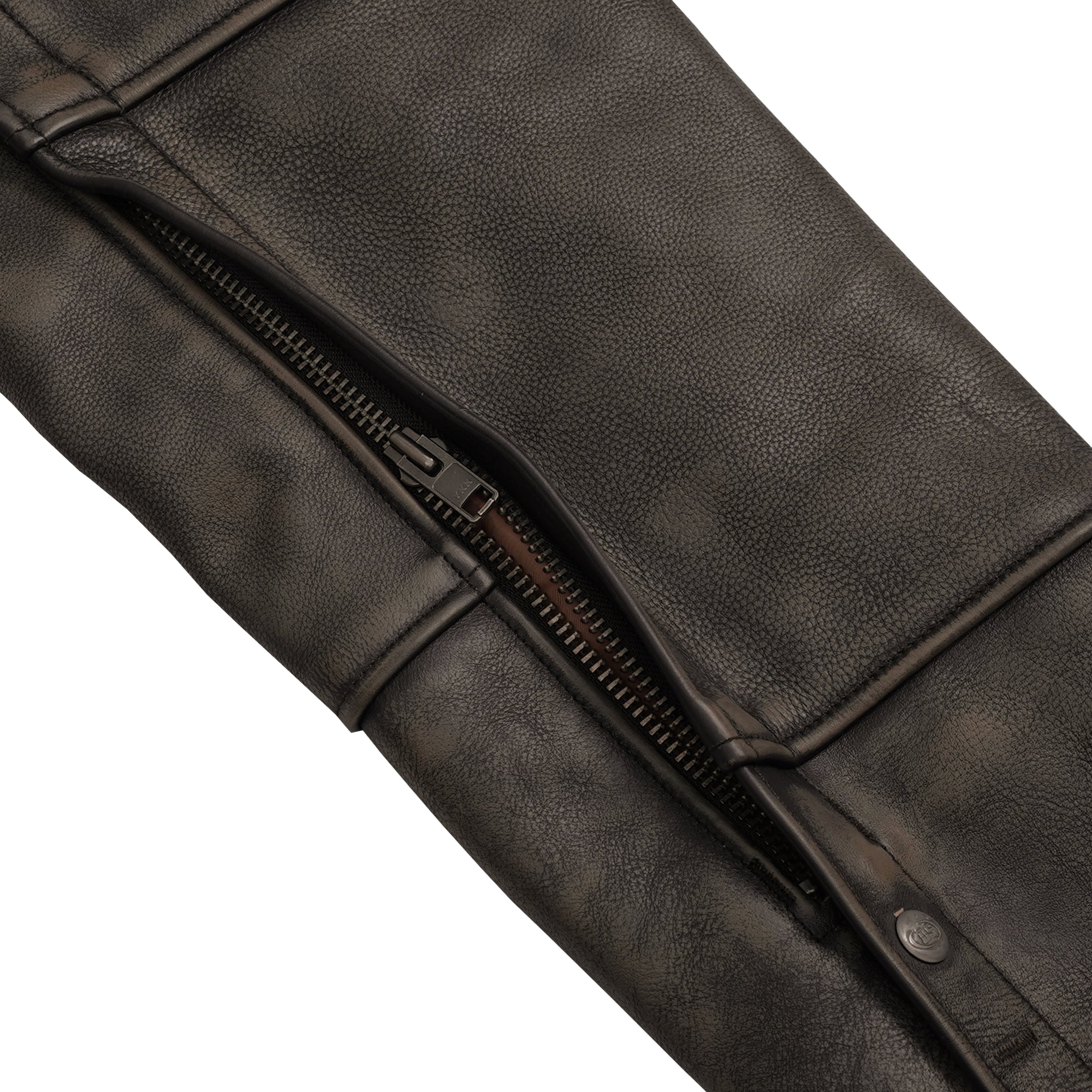 Iron Maverick Unisex Motorcycle Leather Chaps