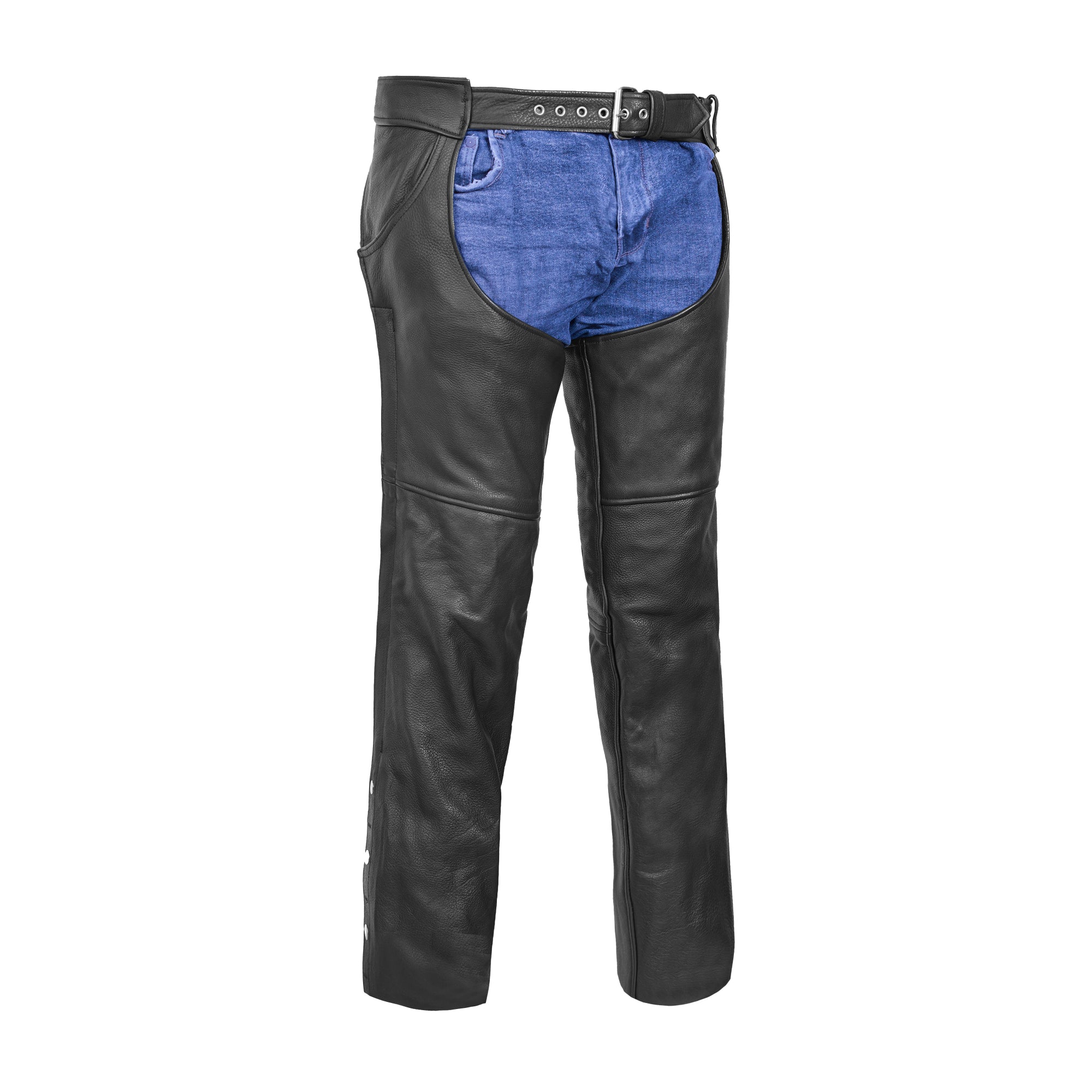 Wanderlust Rider Unisex Motorcycle Leather Chaps