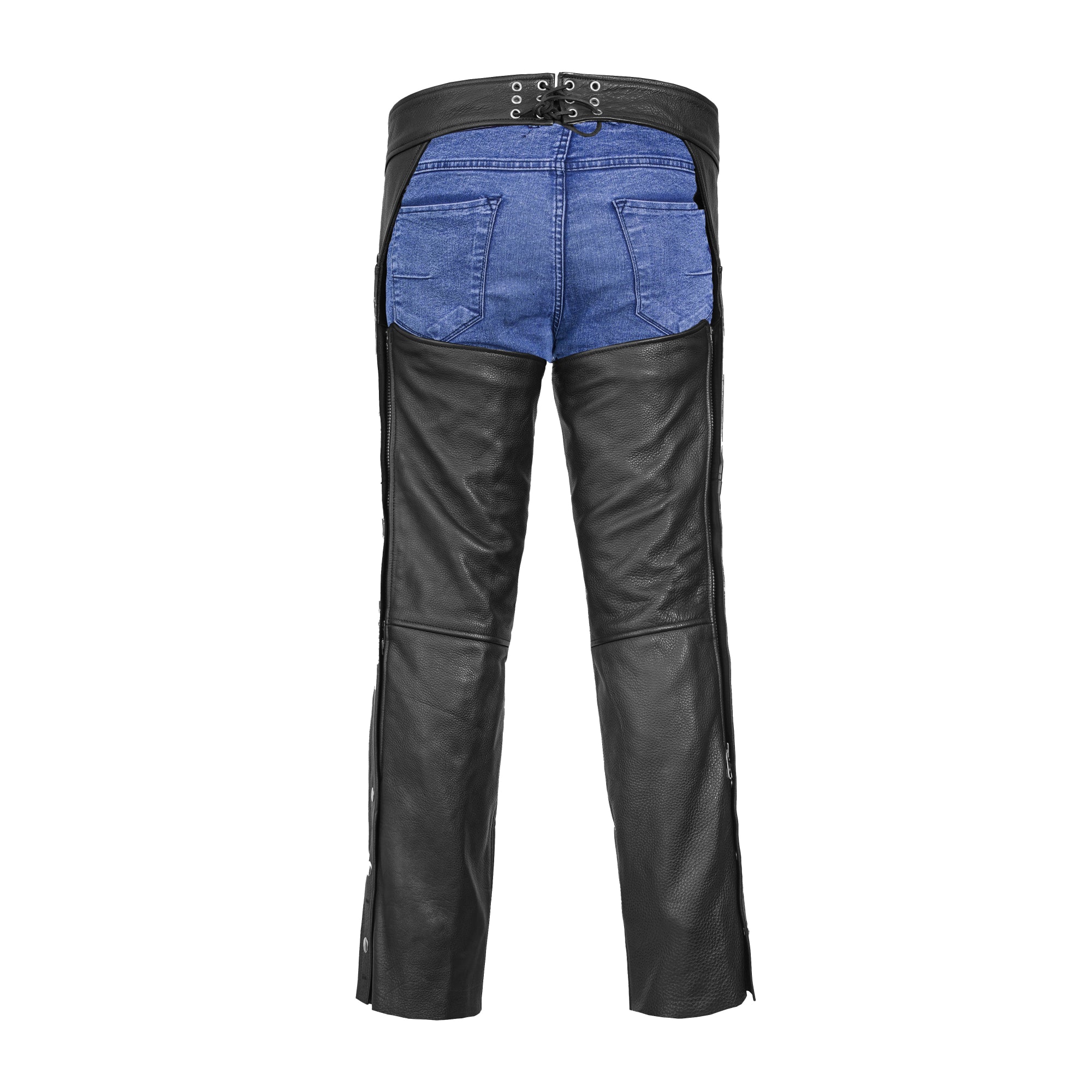 Wanderlust Rider Unisex Motorcycle Leather Chaps