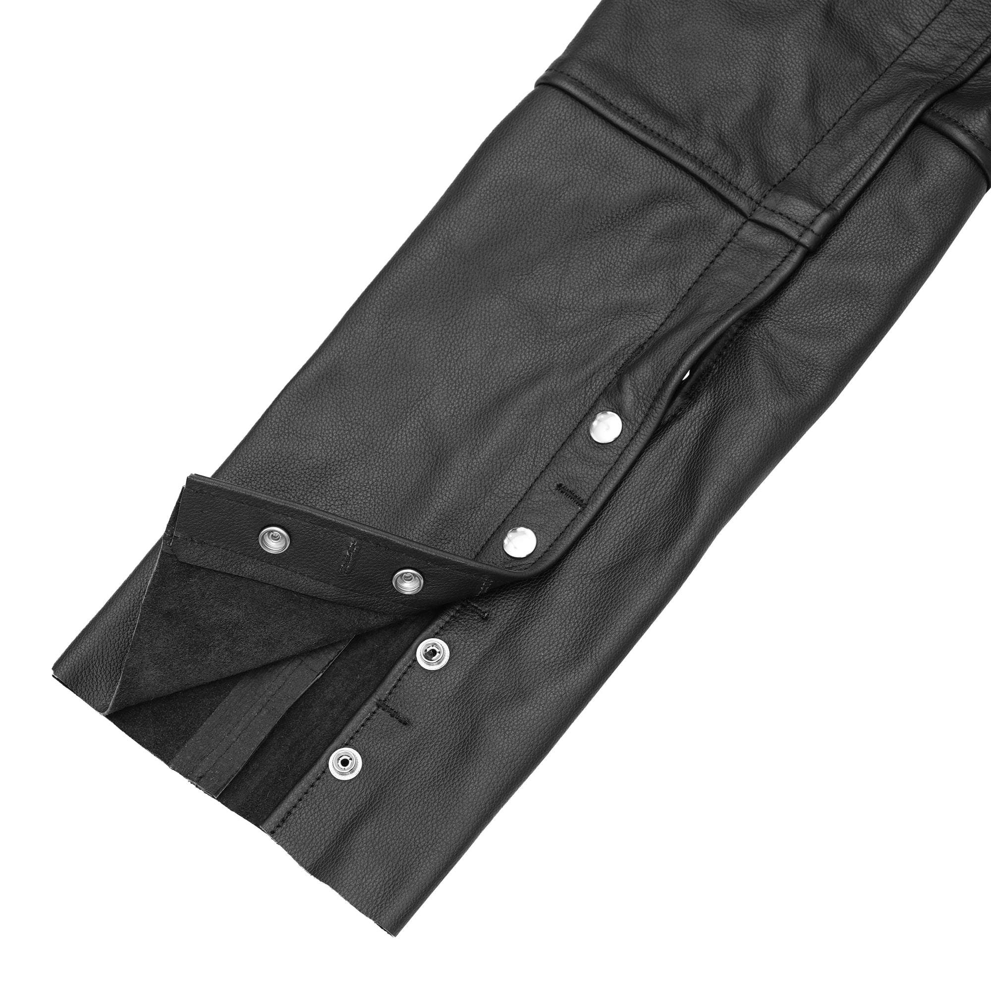 Nightshade Rider Unisex Motorcycle Leather Chaps