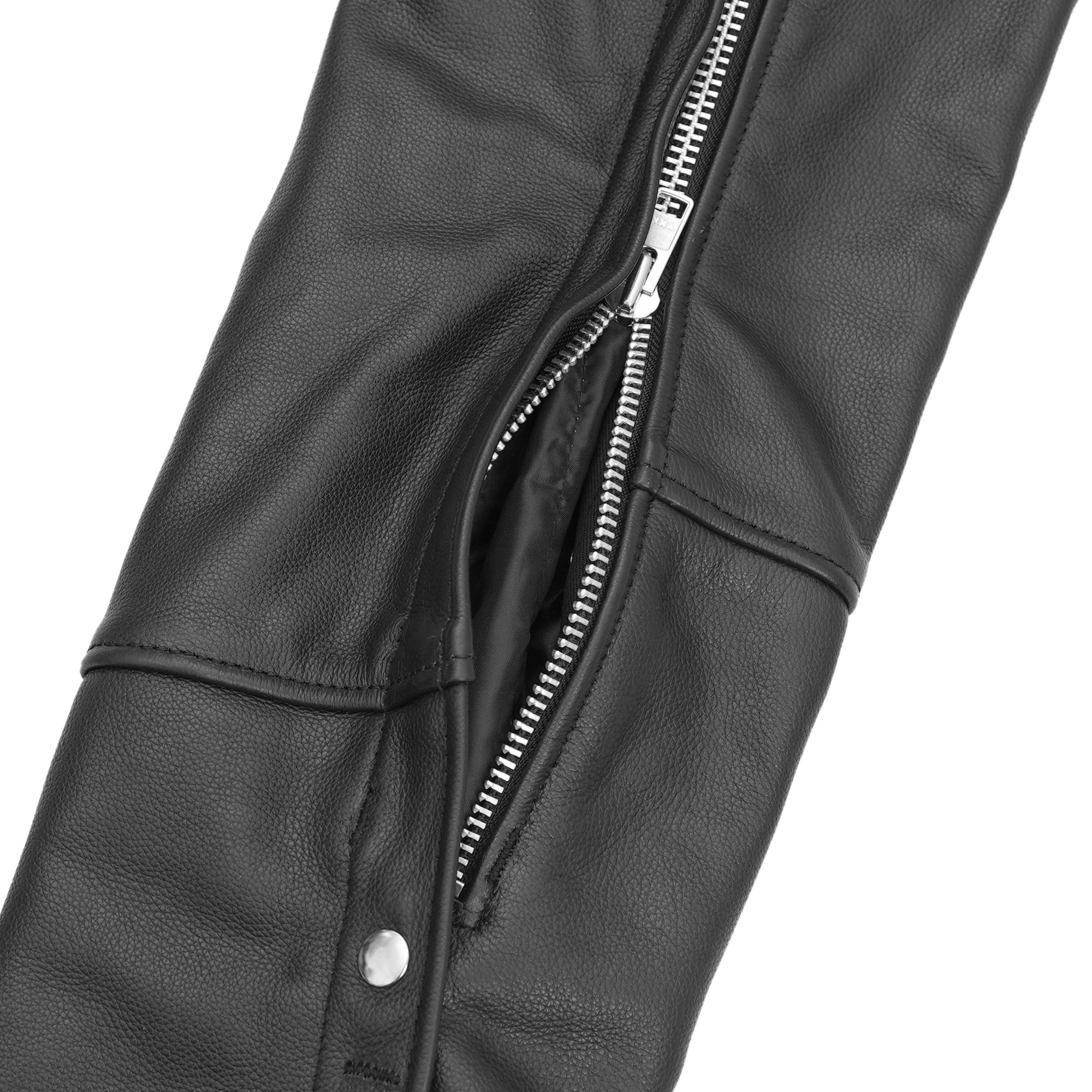 Nightshade Rider Unisex Motorcycle Leather Chaps