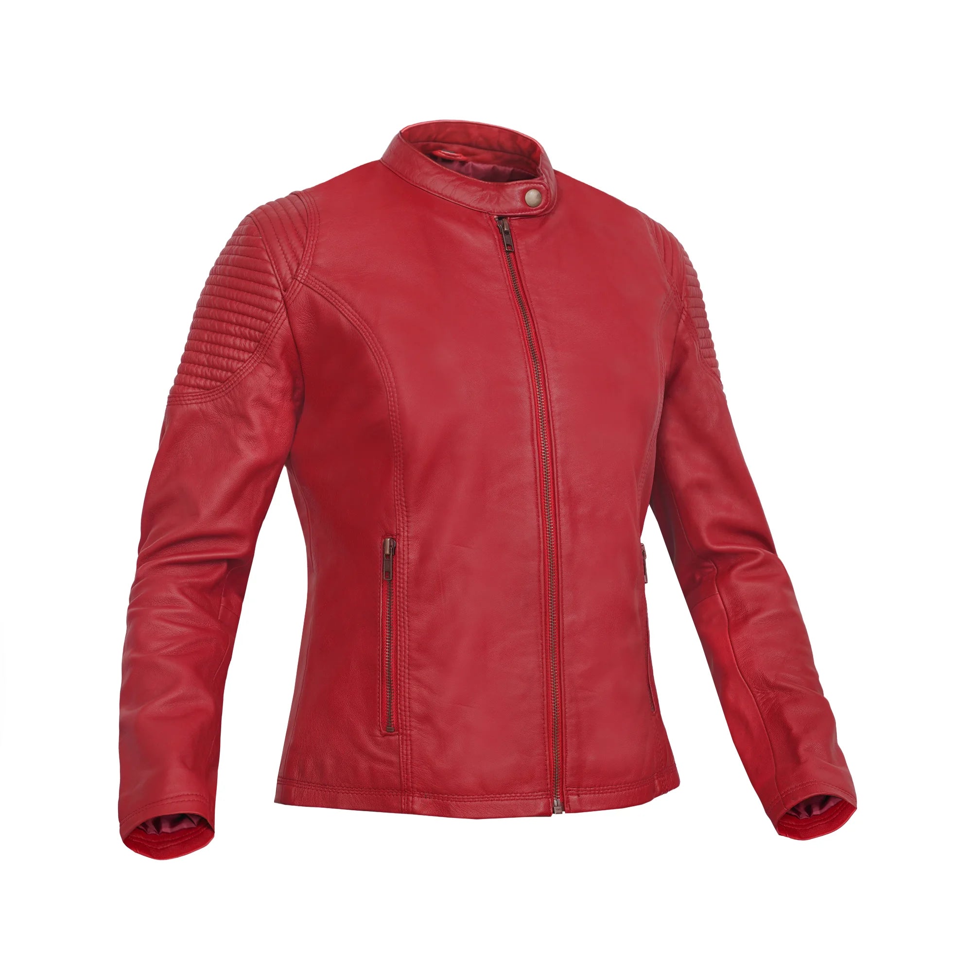 Wild Inferno™ Women's Leather Motorcycle Jacket
