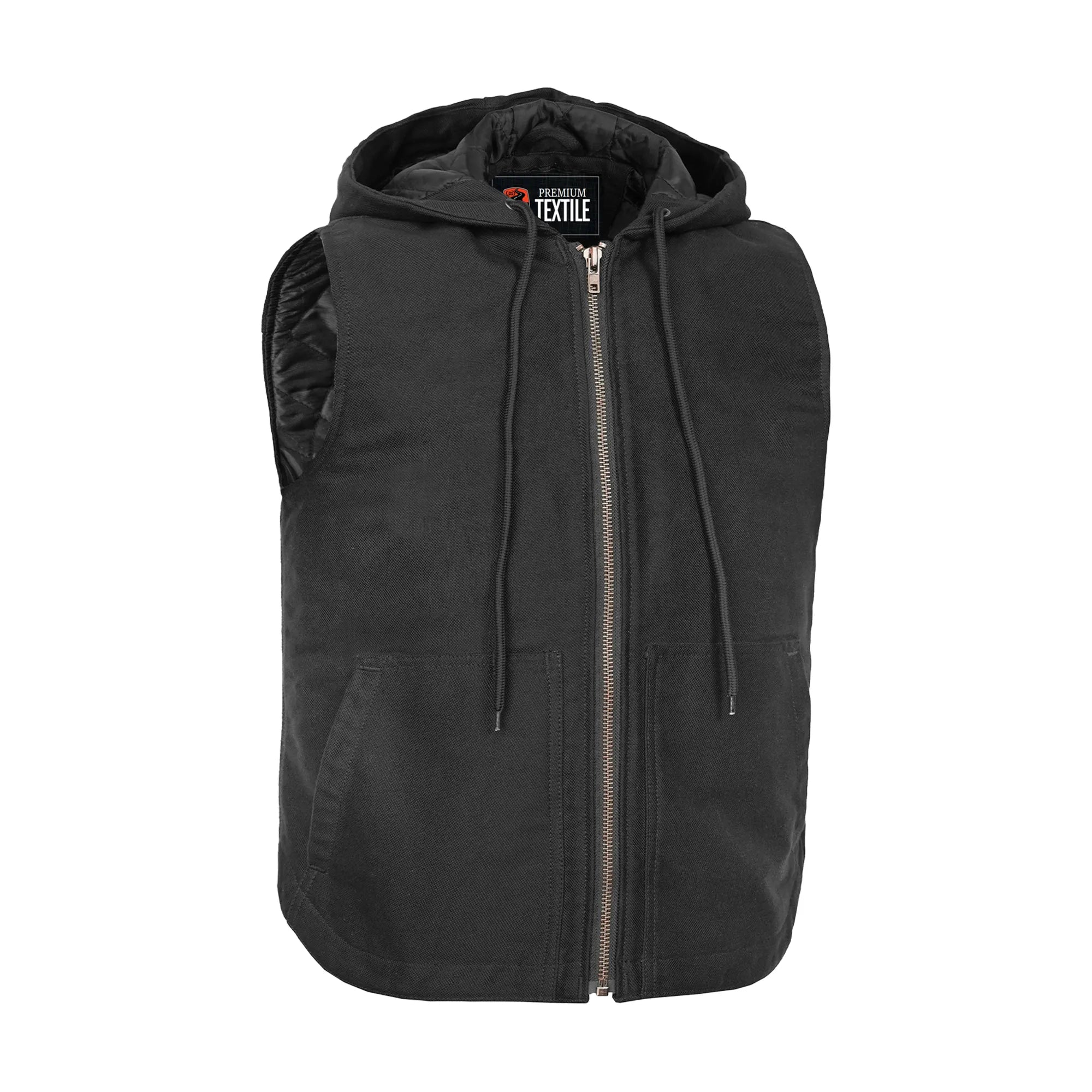Strive - Men’s Textile Vest Hoodie
