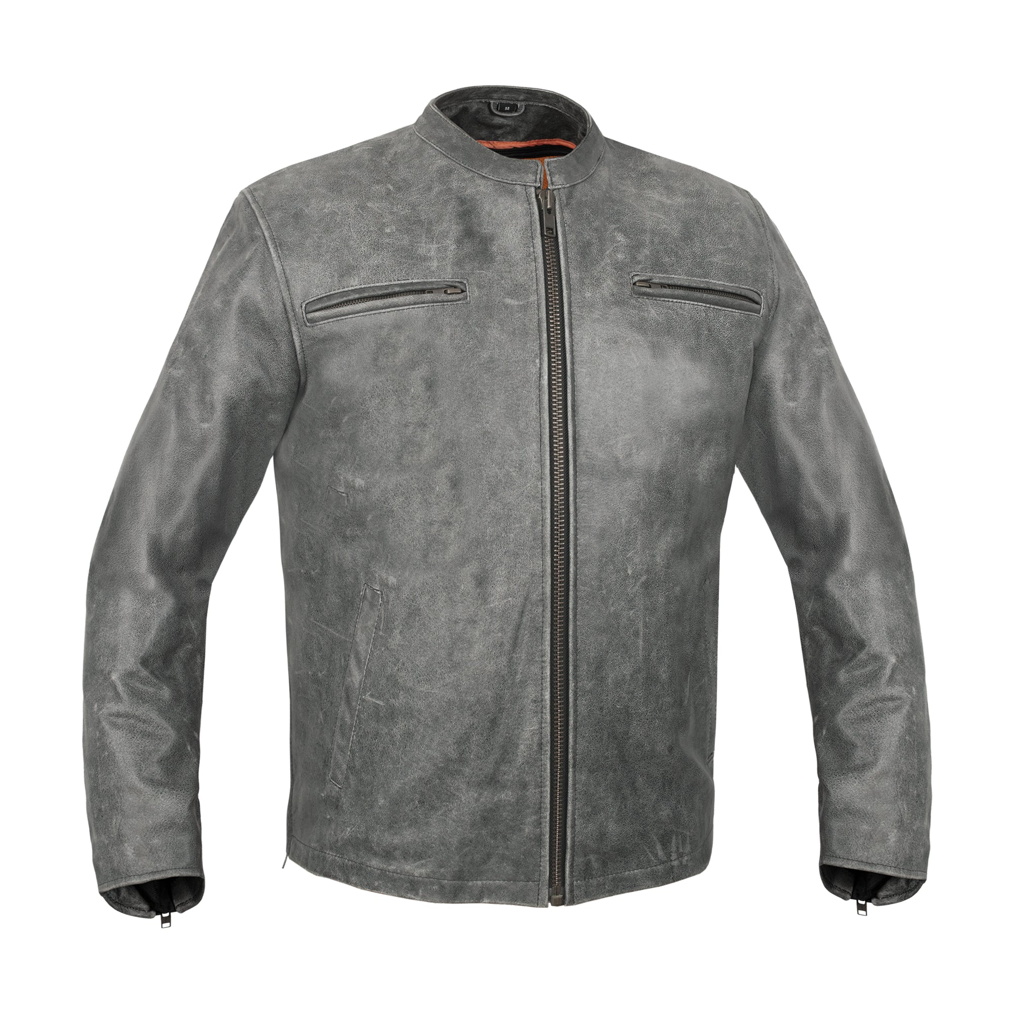 Rocco Men's Leather Motorcycle Jacket