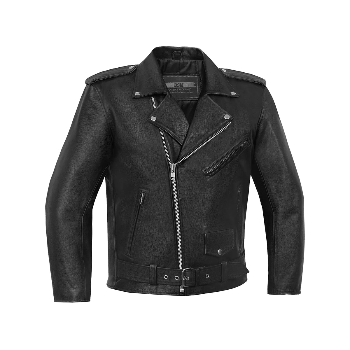Vintara™ Men's Leather Motorcycle Jacket