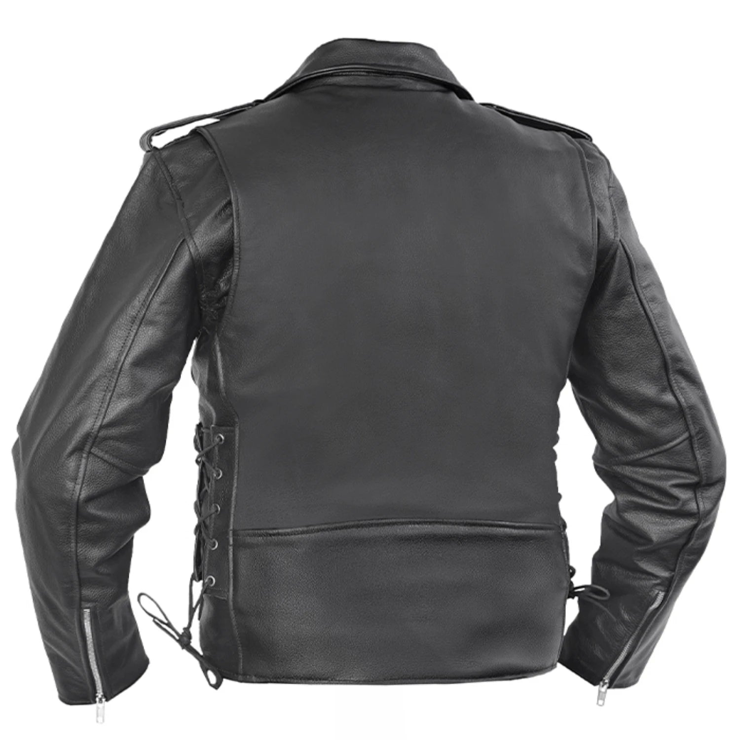 Magno Men's Leather Motorcycle Jacket