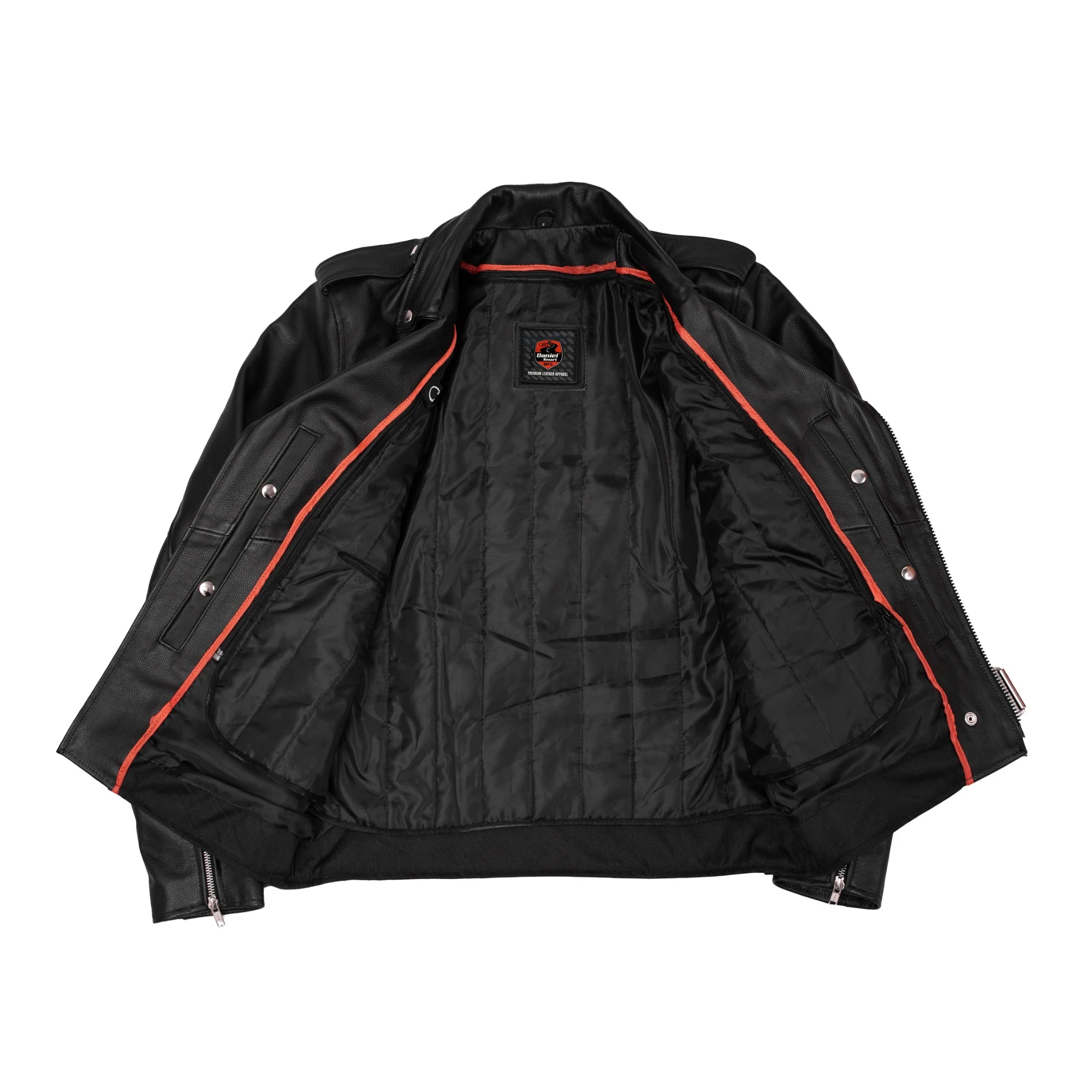 Road Titan™ Men's Leather Motorcycle Jacket