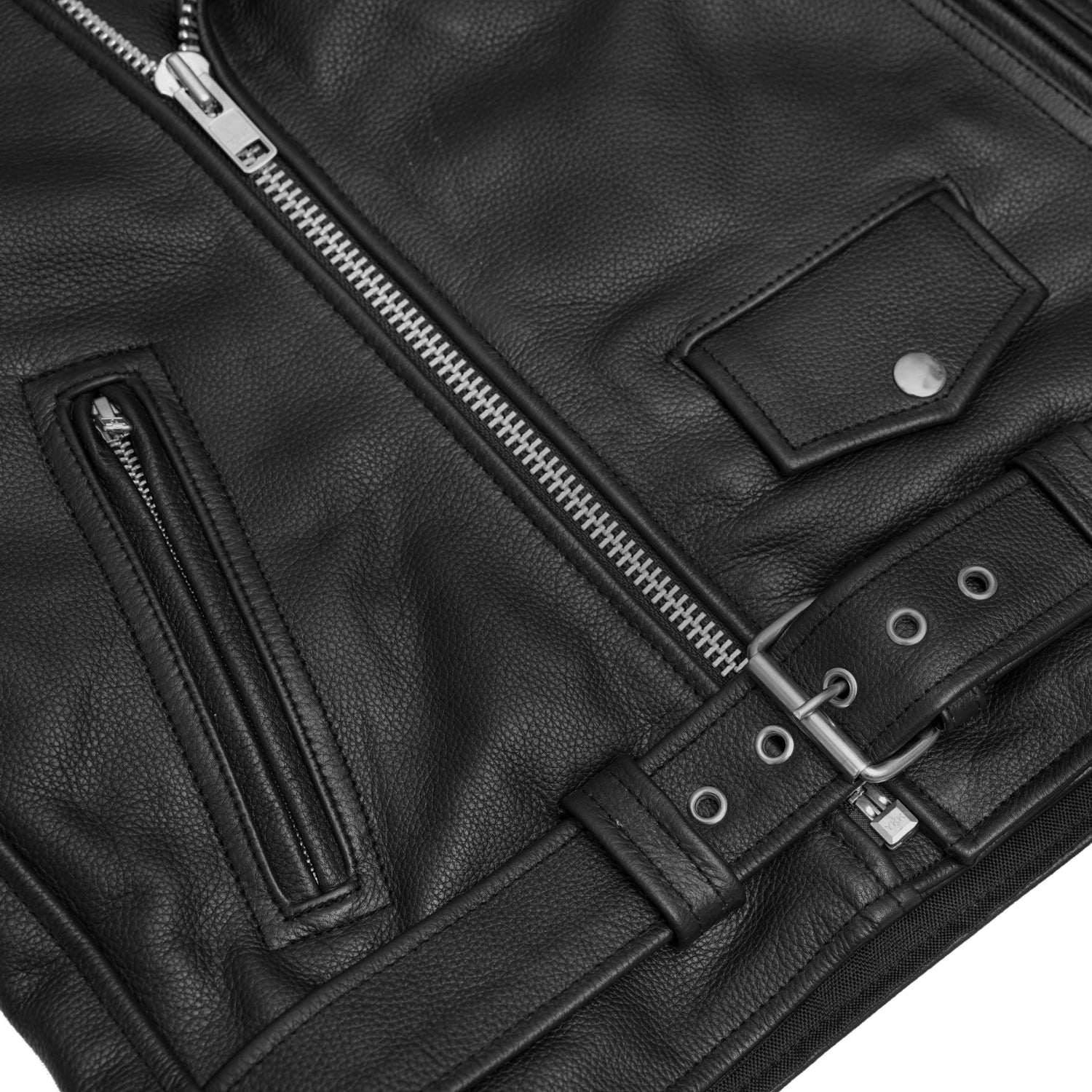 Venom™ Men's Leather Motorcycle Jacket