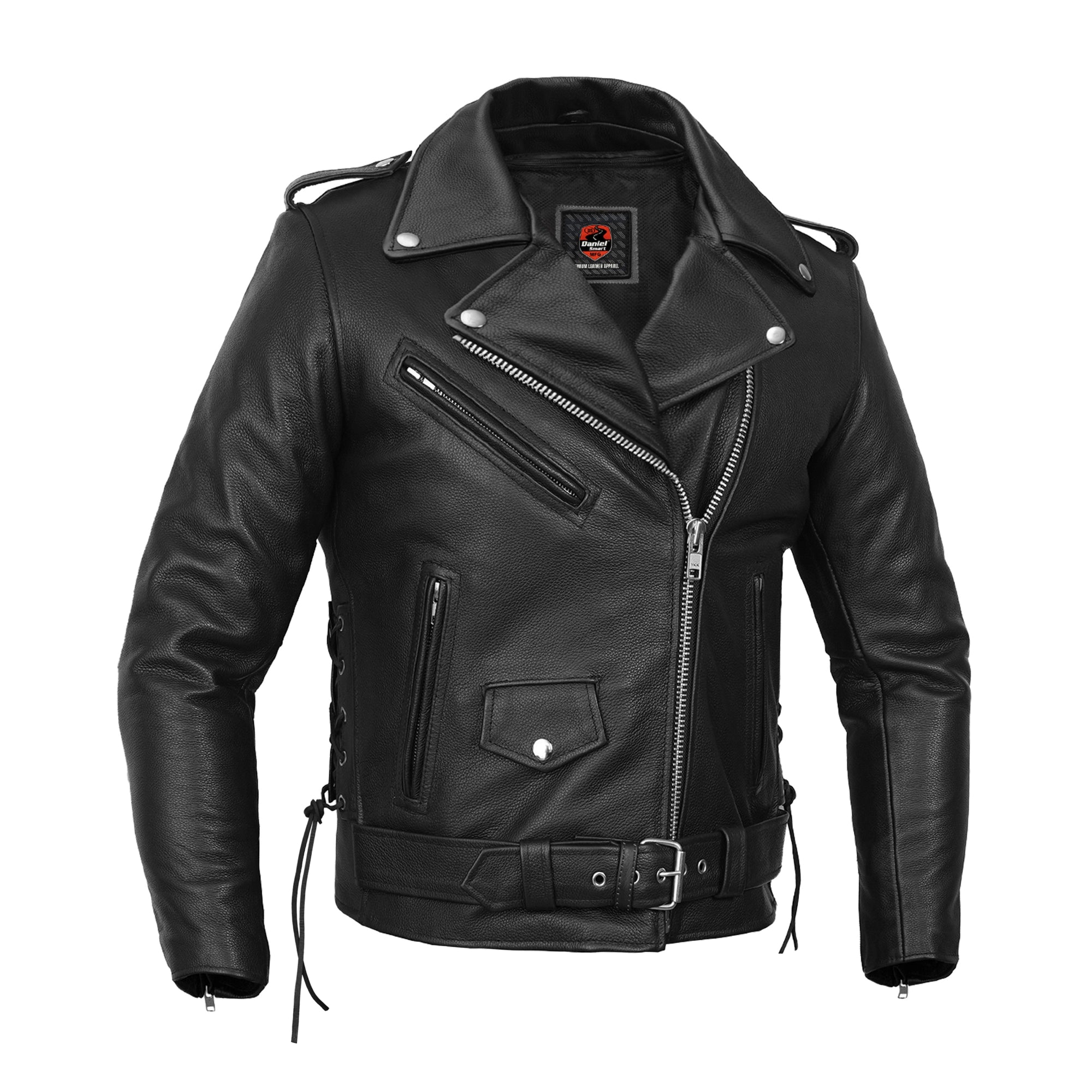 Trekker™ Men's Leather Motorcycle Jacket