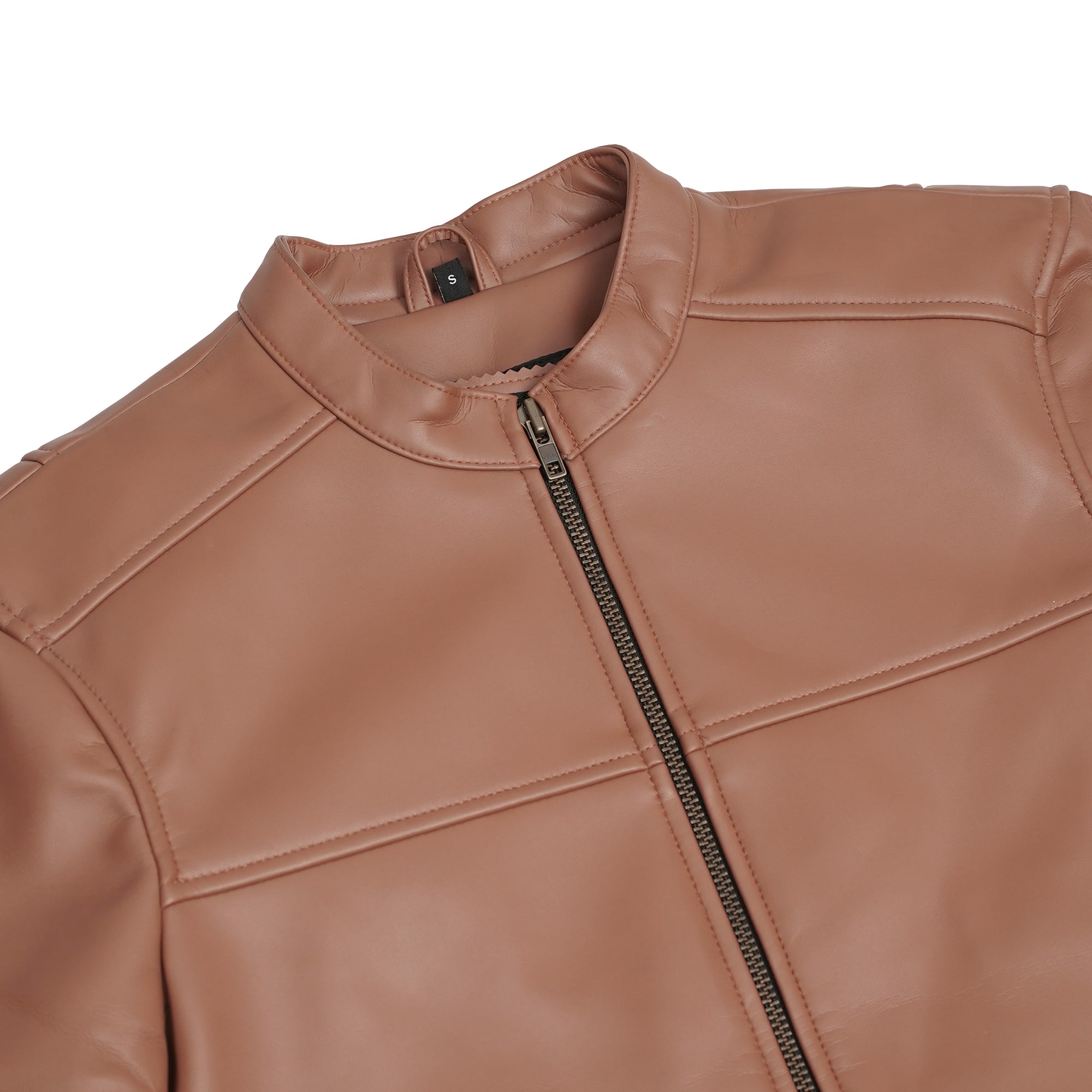 Meridian Moto - Men’s Motorcycle Faux Leather Jacket