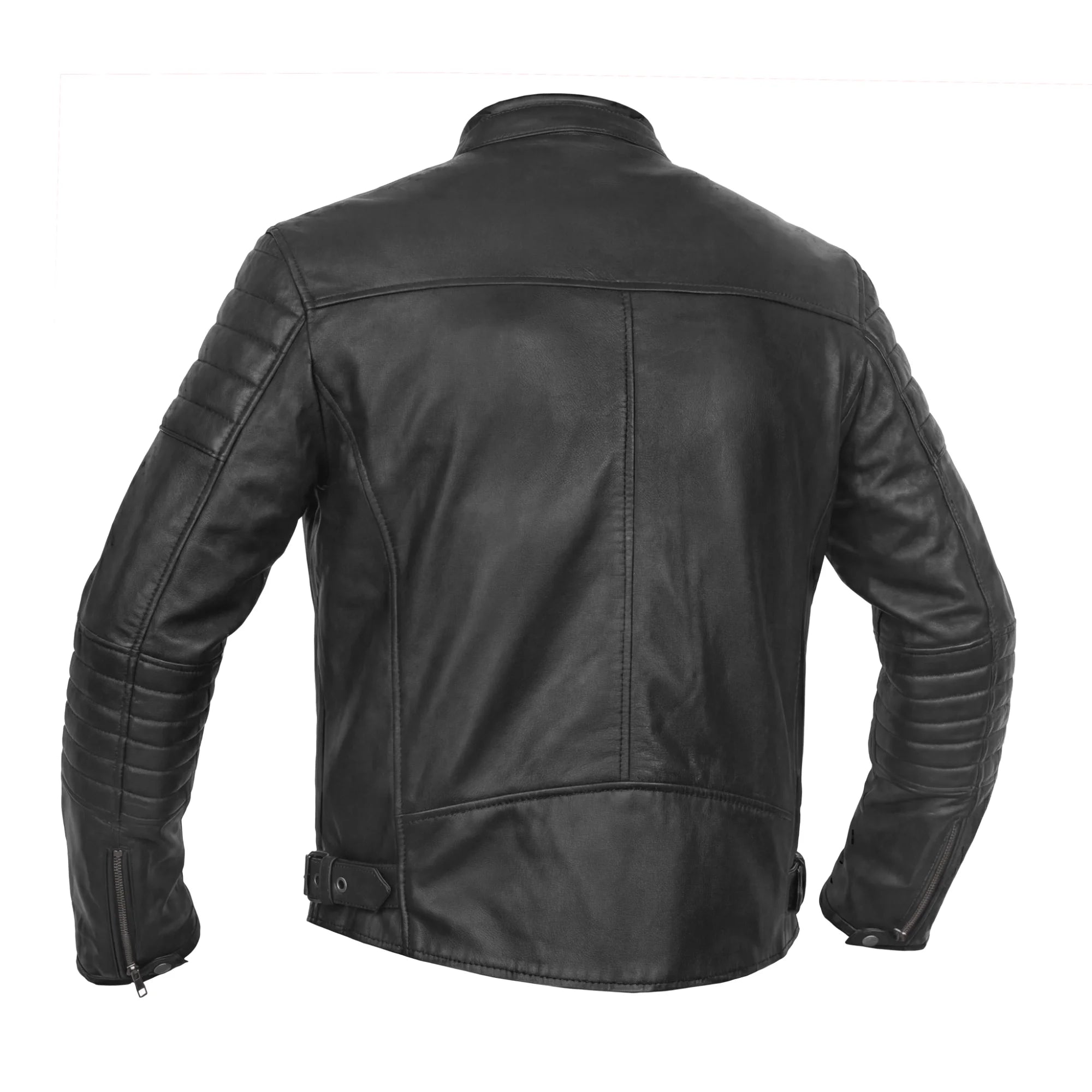 Dagger™ Men's Leather Motorcycle Jacket