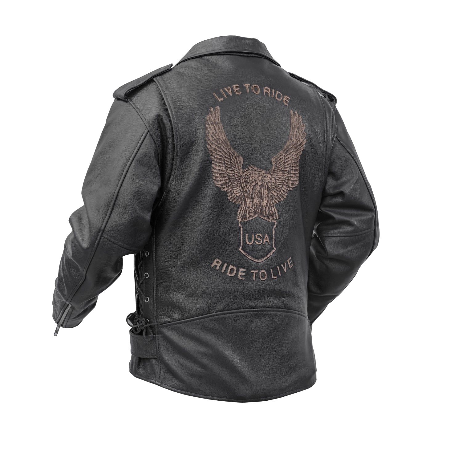Freedom Wing - Men's Leather Motorcycle Jacket