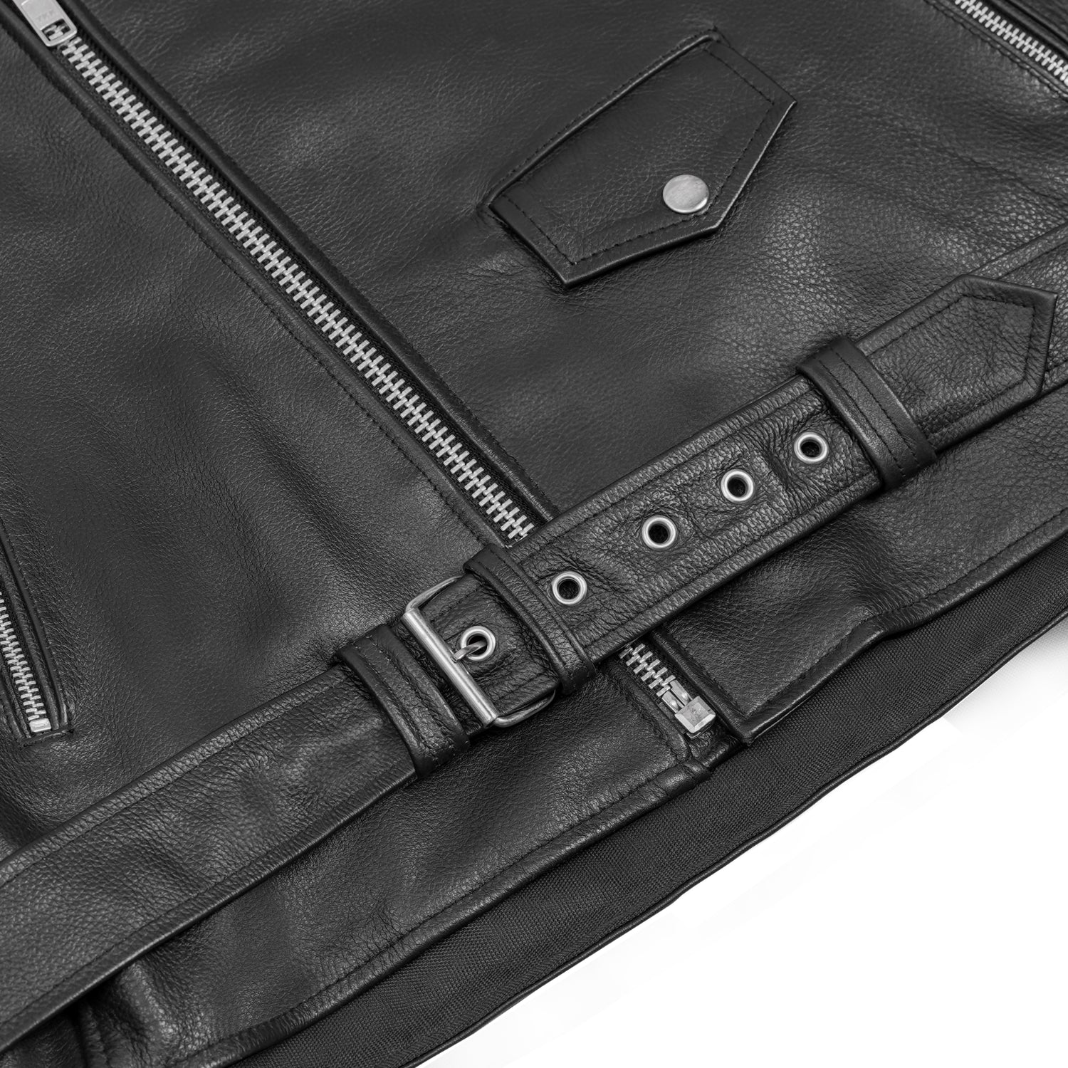 Freedom Wing Men's Leather Motorcycle Jacket