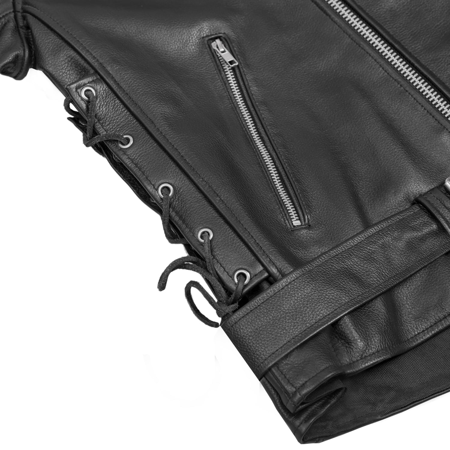 Freedom Wing Men's Leather Motorcycle Jacket