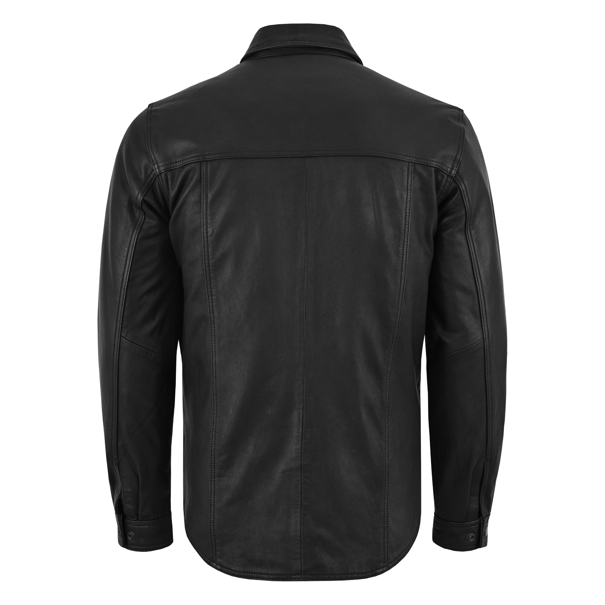 Fusion Drift™ - Men's Leather Motorcycle Shirt