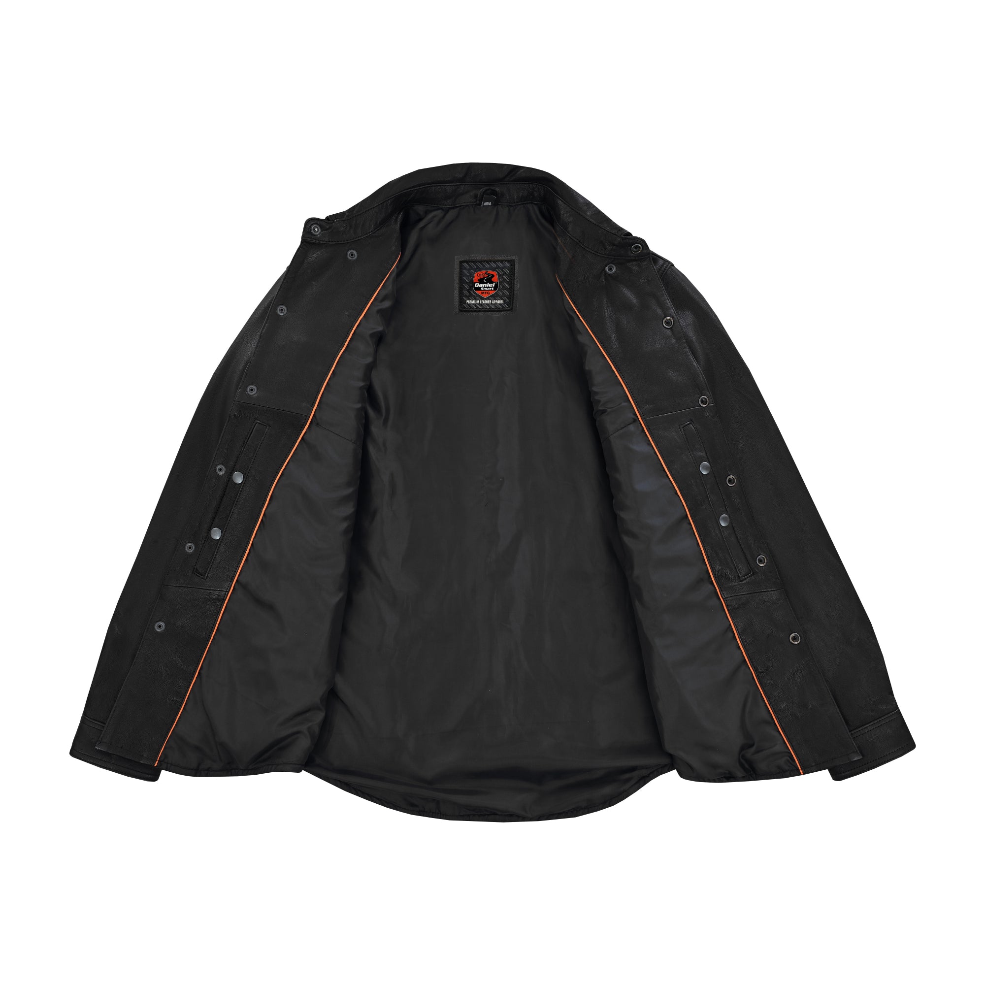 Fusion Drift™ - Men's Leather Motorcycle Shirt