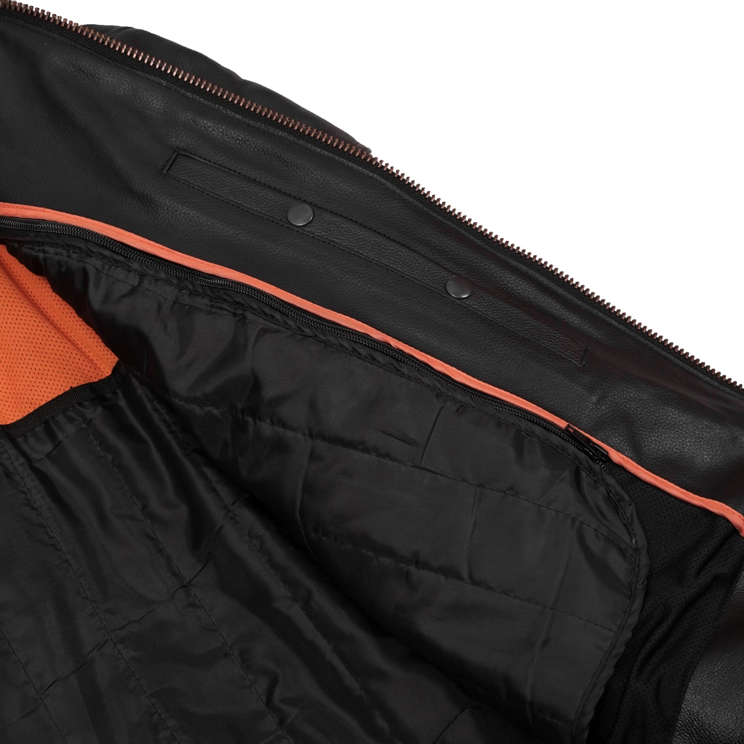 Skybound Men's Leather Motorcycle Jacket