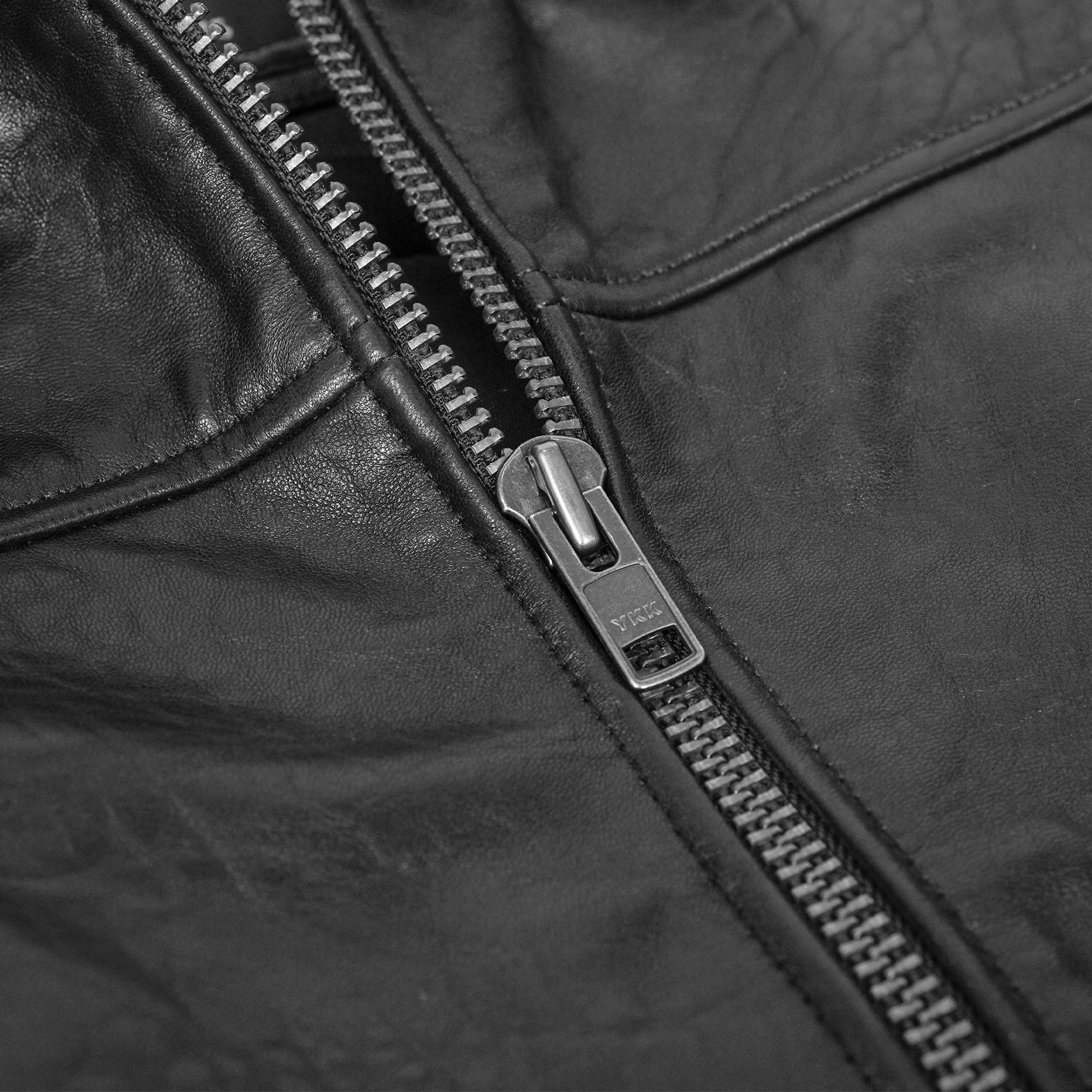 Aero Racer Men's Lambskin Motorcycle Leather Jacket