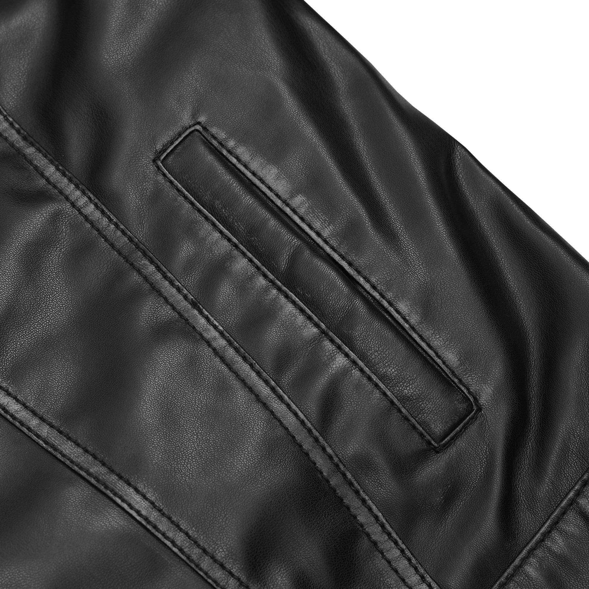 Nico Men's Faux Leather Motorcycle Jacket
